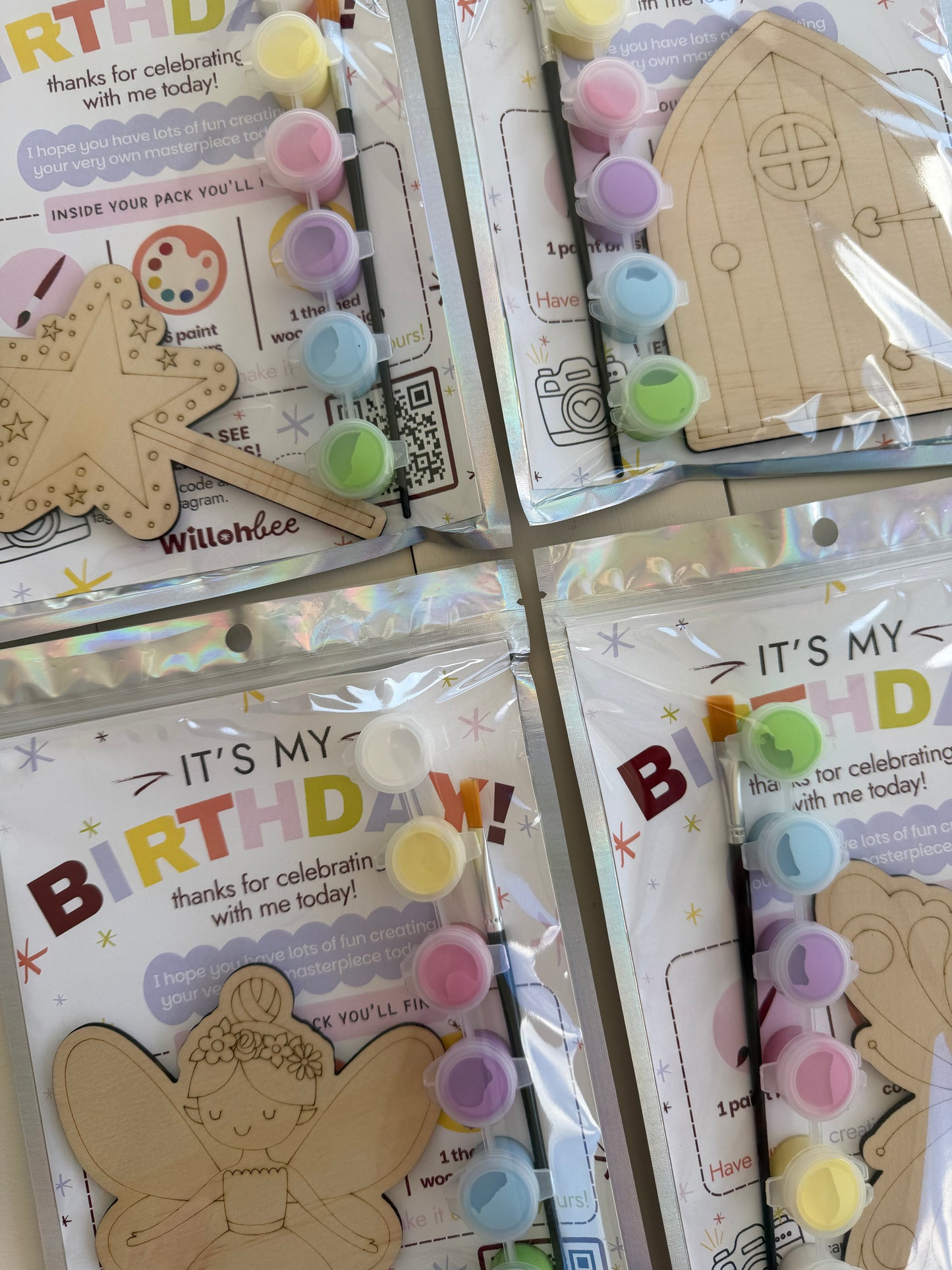 Fairy Themed Birthday Party Favours