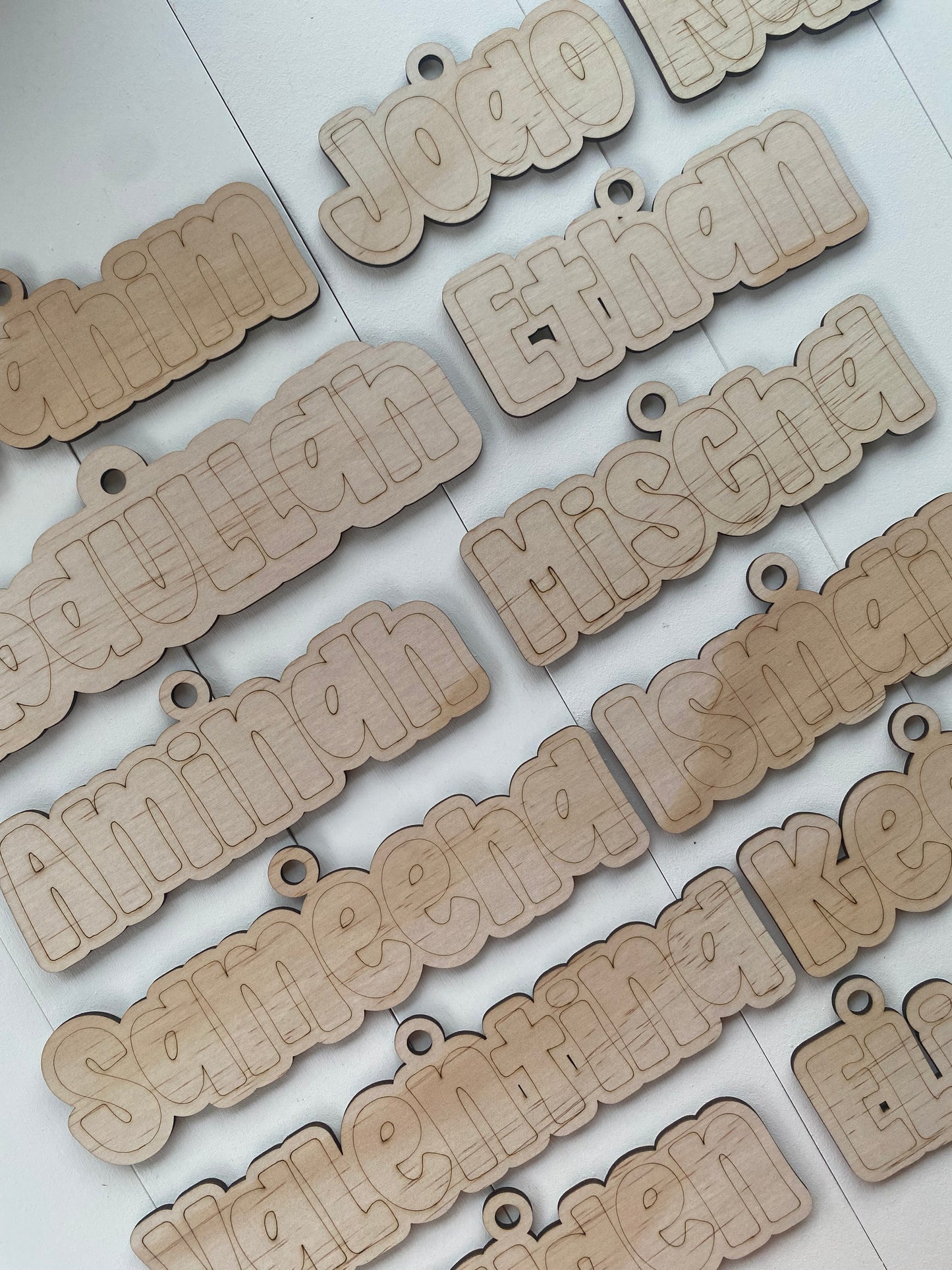 Customised Party Favour Keyrings