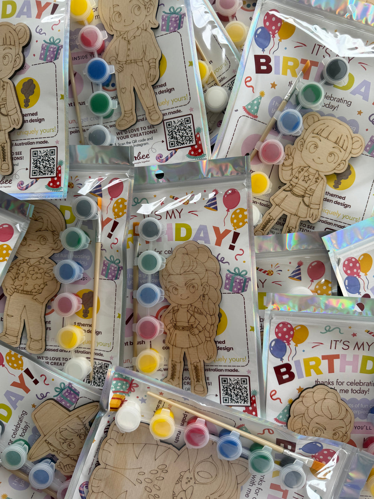 Hunters Inspired Party Favour Keyring