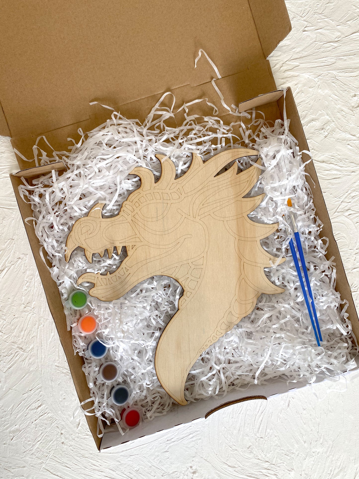 Dragon Wooden Painting Kit