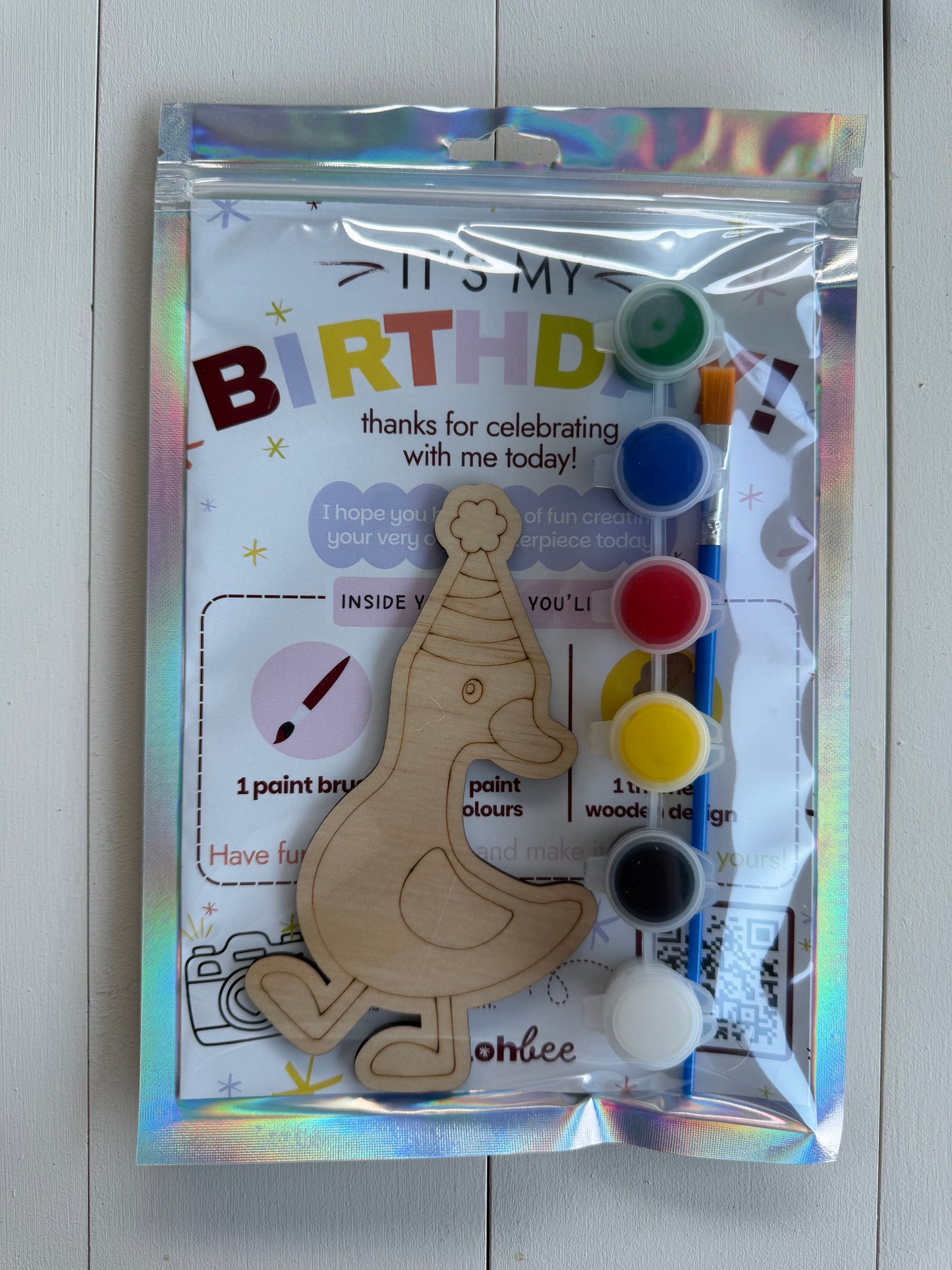 One Silly Goose Themed Party Favours
