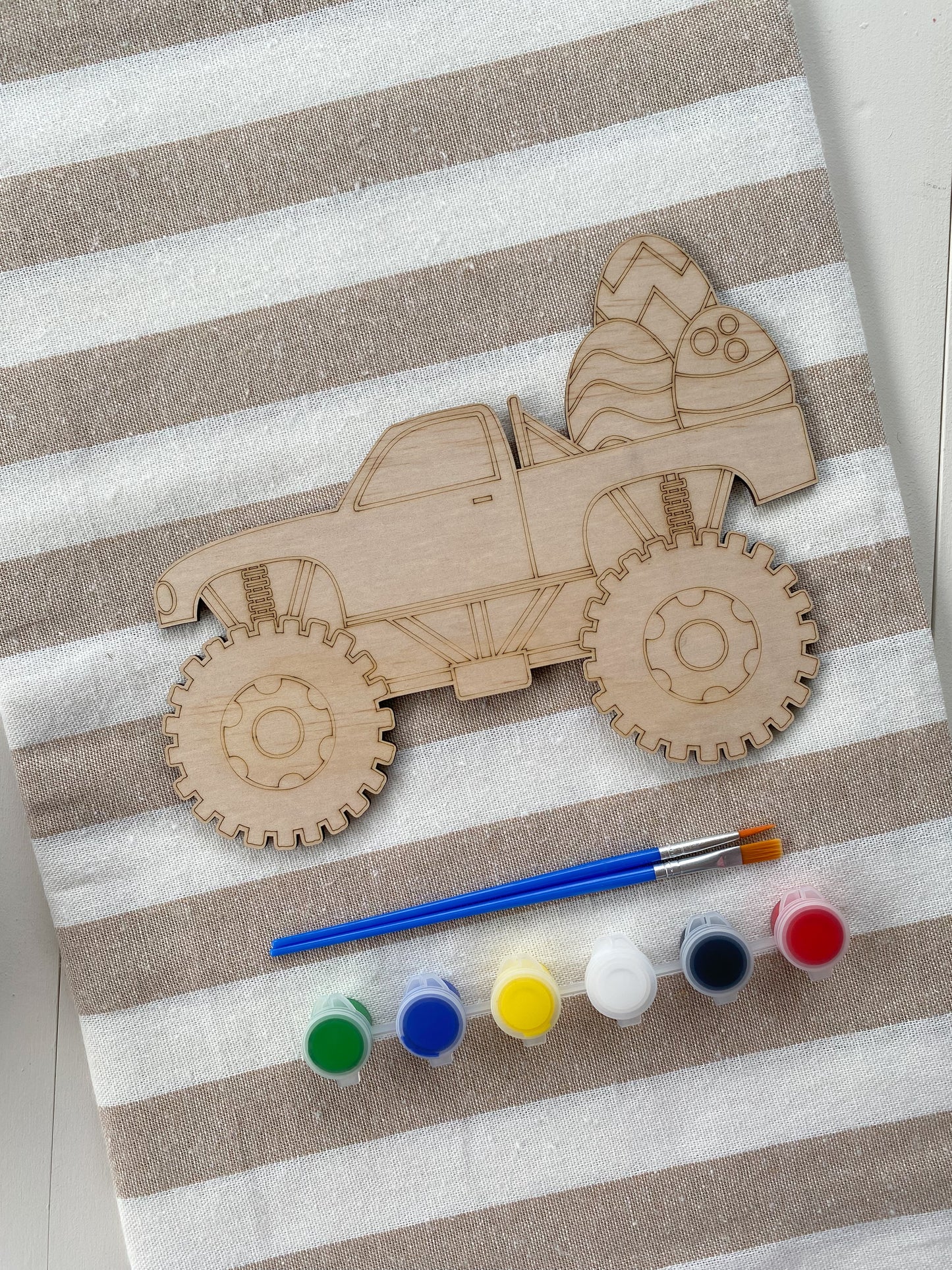 Easter Monster Truck Painting Kit