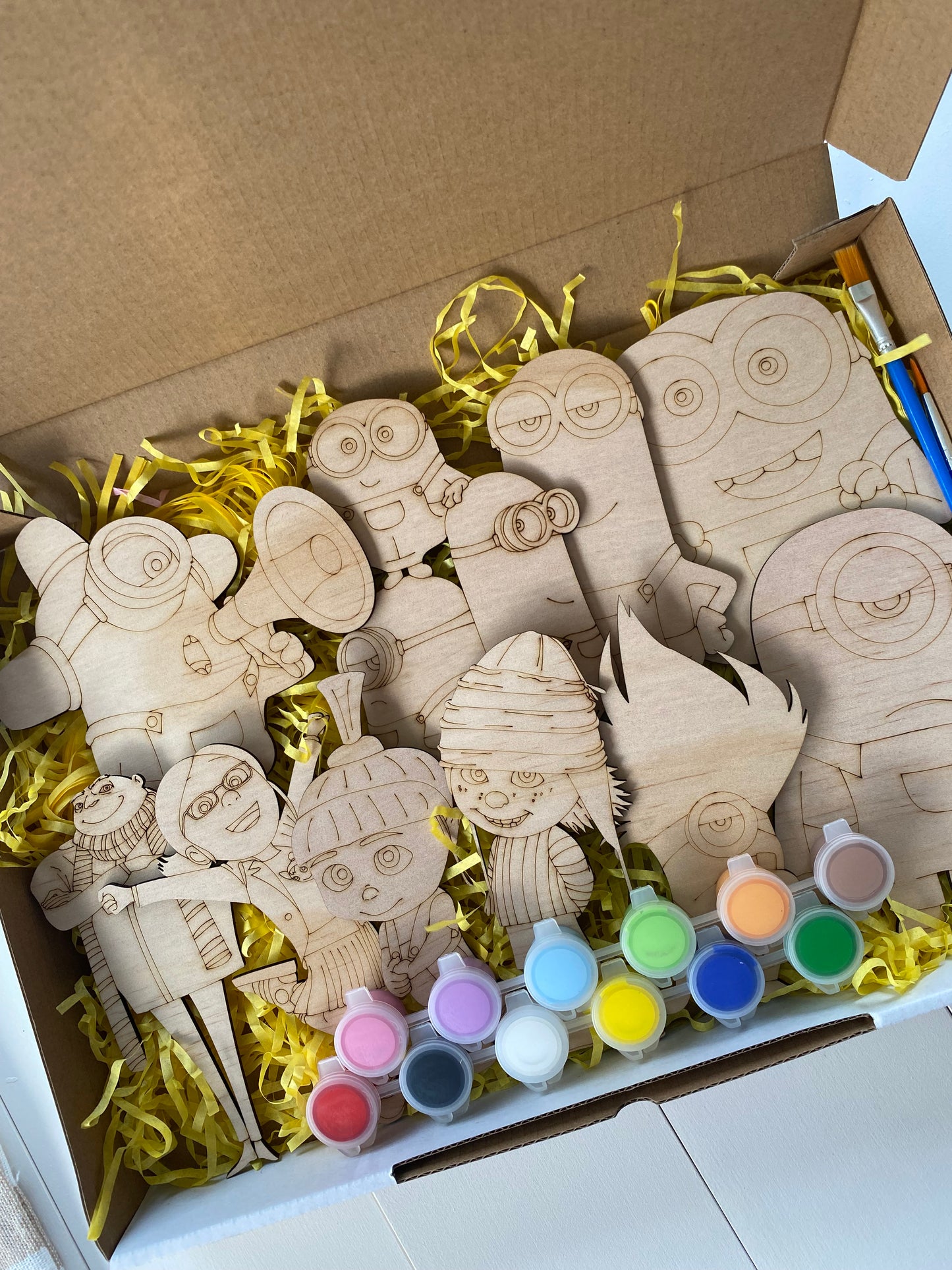 Minions Inspired Wooden Painting Kit