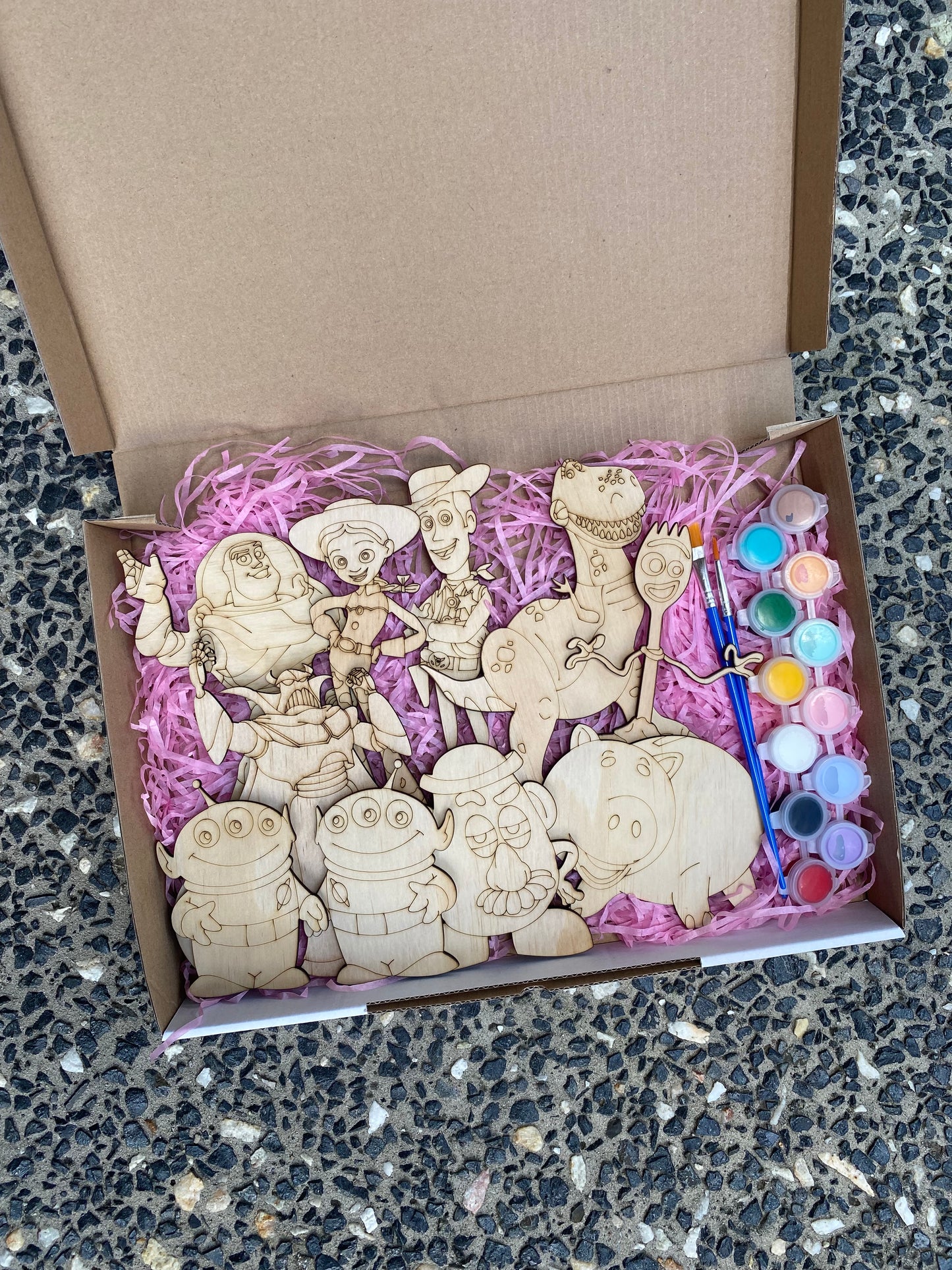 Toy Story Inspired Wooden Painting Kit