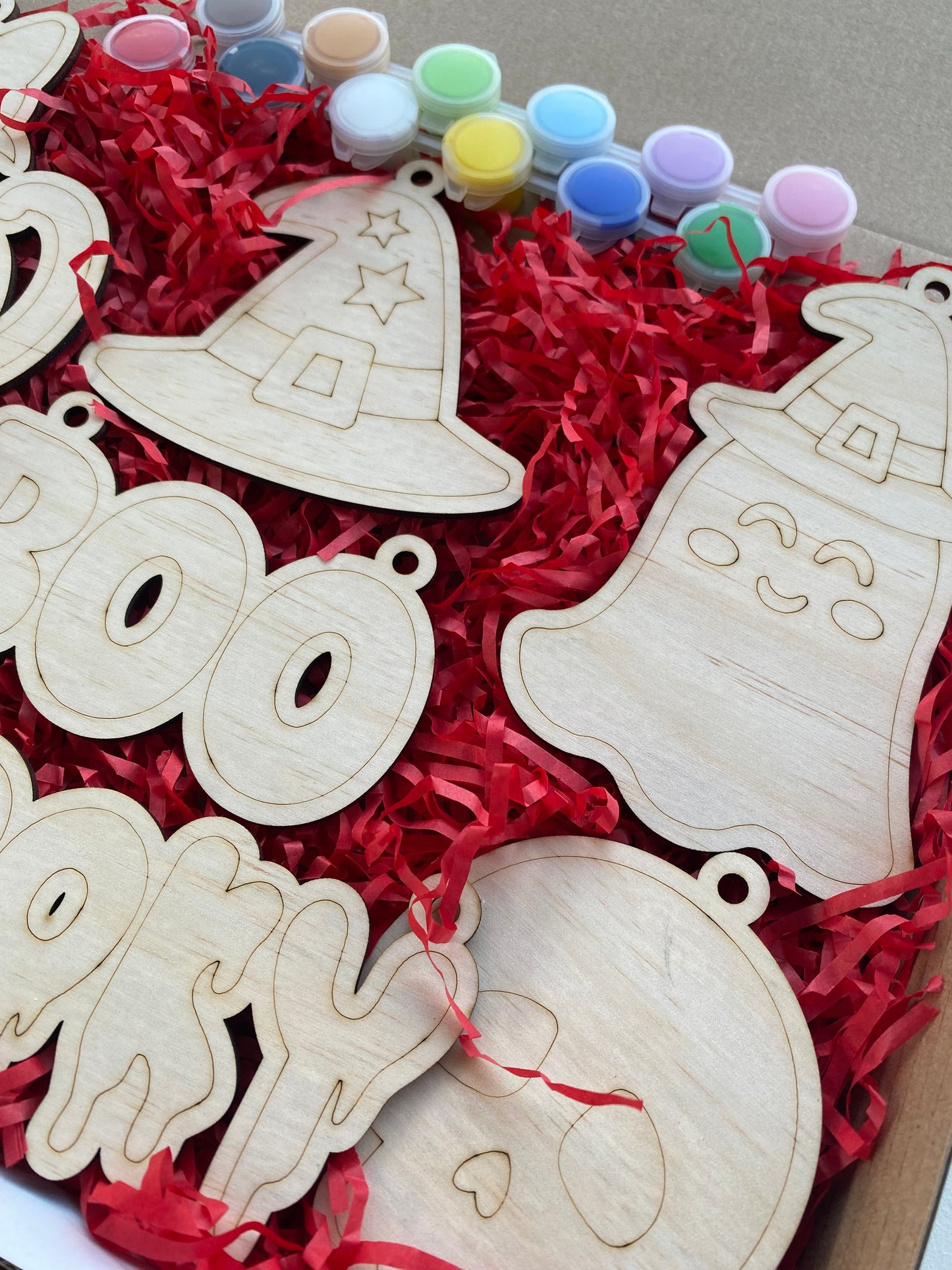 Halloween Wooden Painting Set