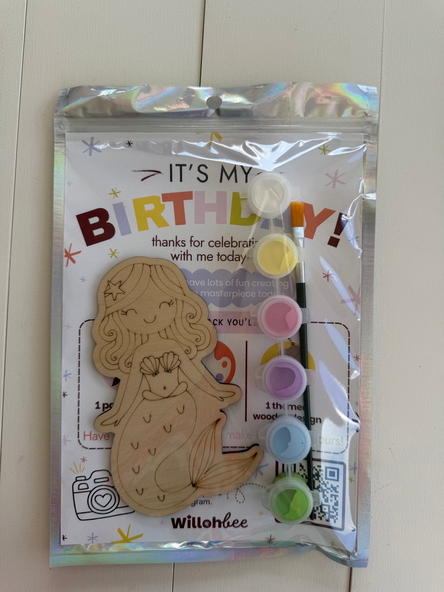 Mermaid Themed Birthday Party Favours