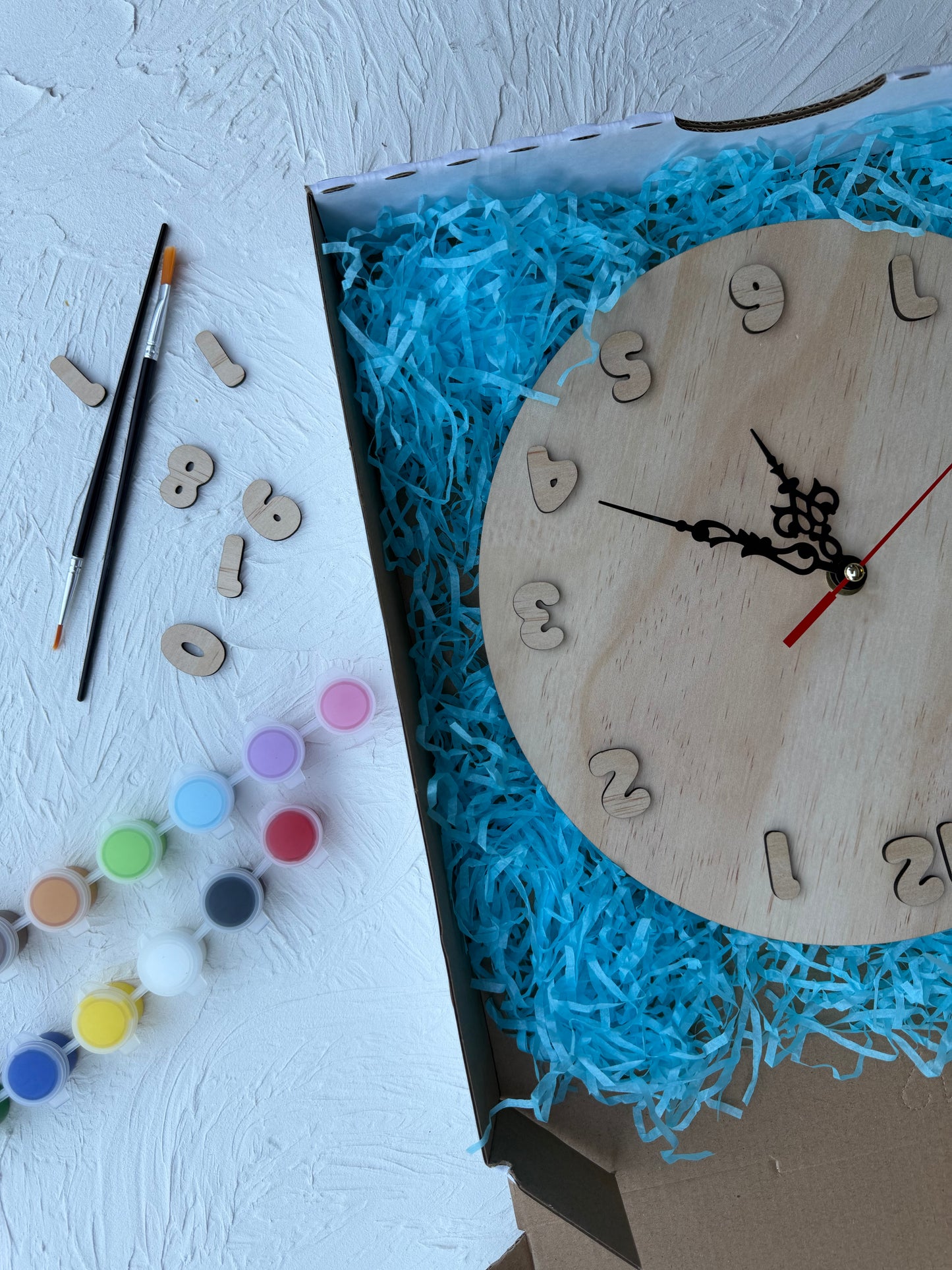 Wooden DIY Clock Kit