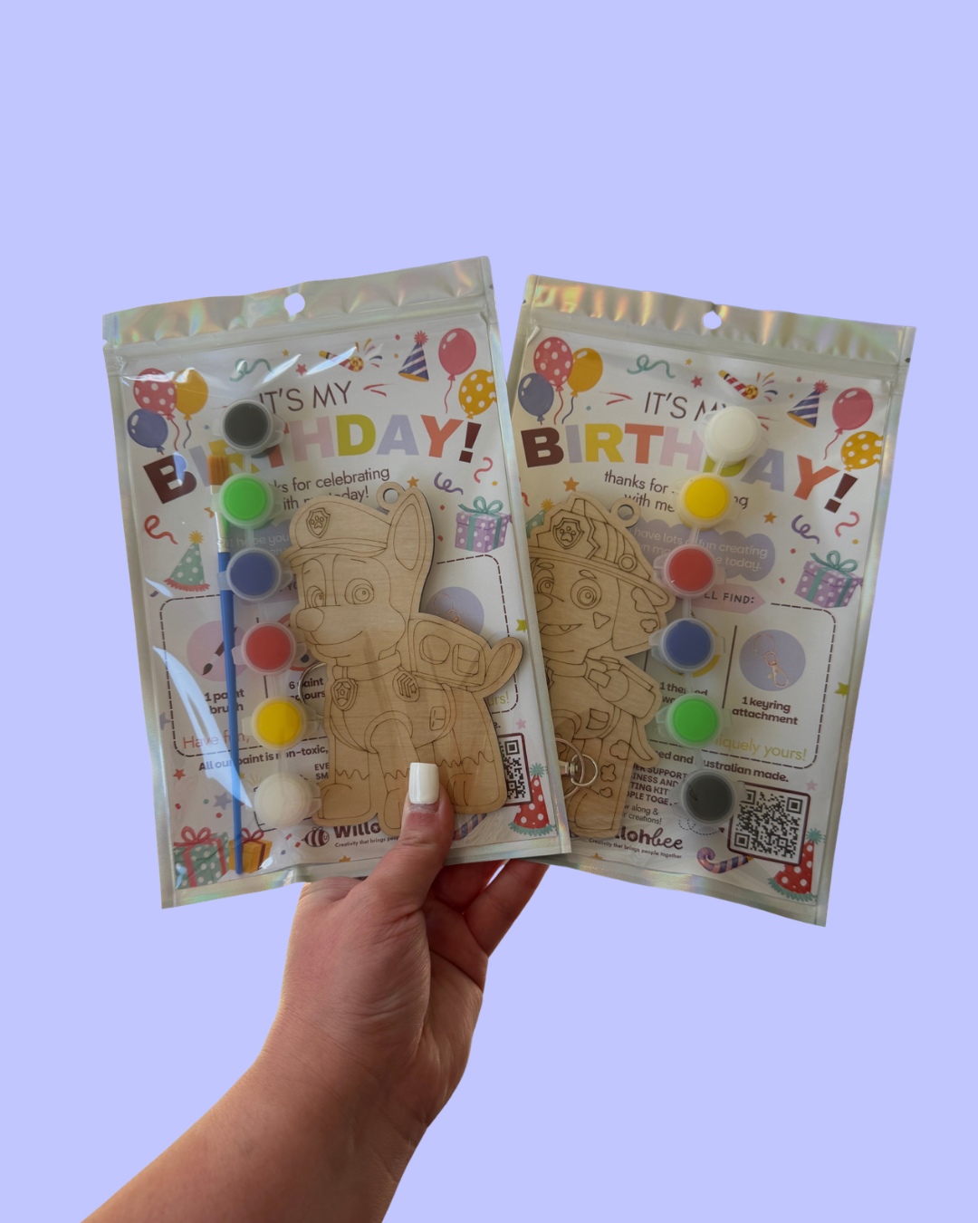 Adventure Pup's Themed Party Favours