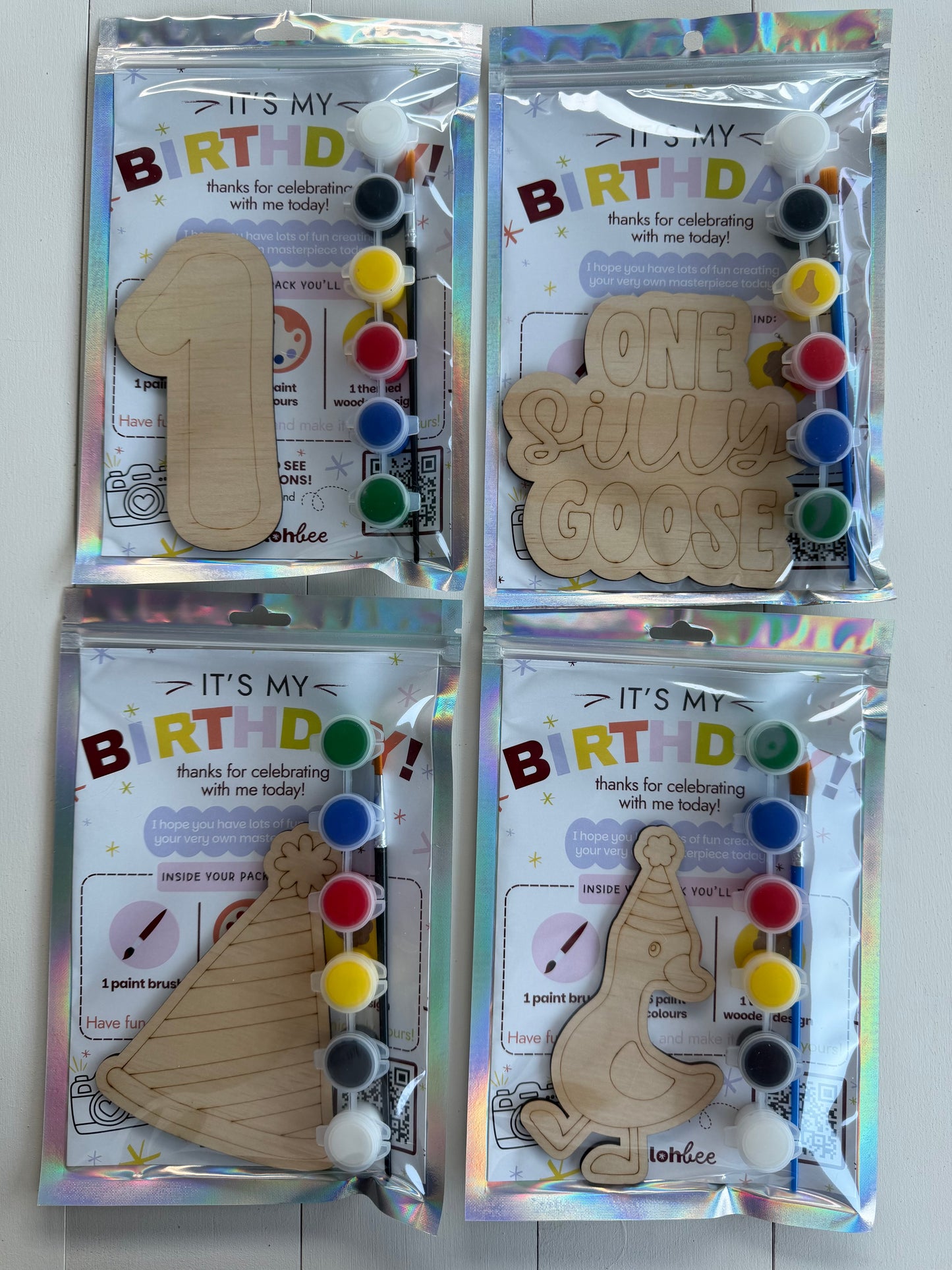 One Silly Goose Themed Party Favours
