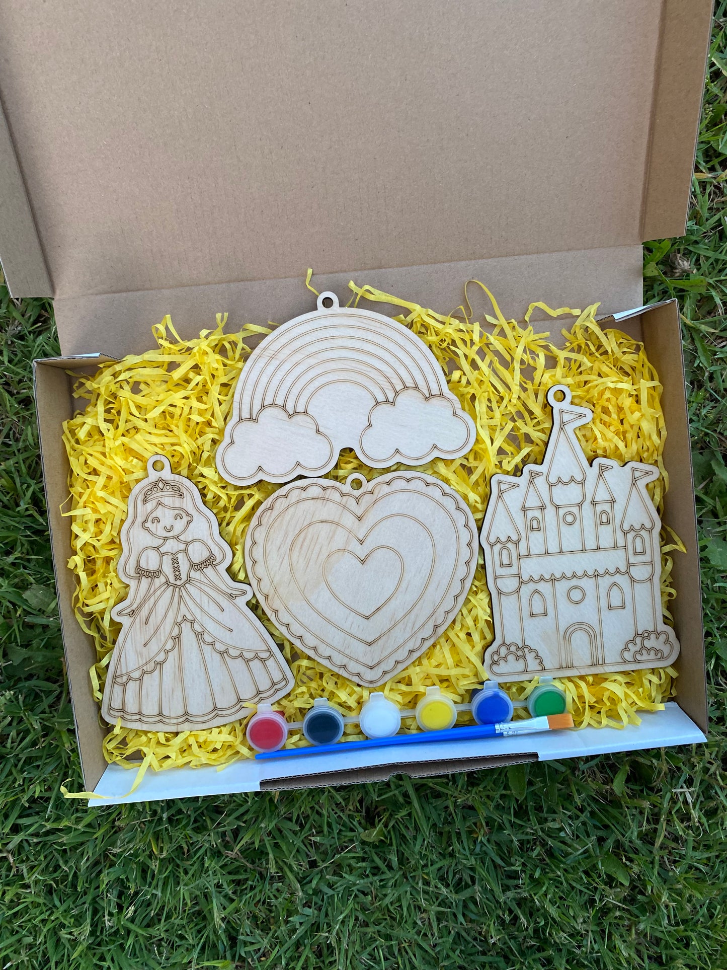 Fairytale Princess Wooden Painting Kit