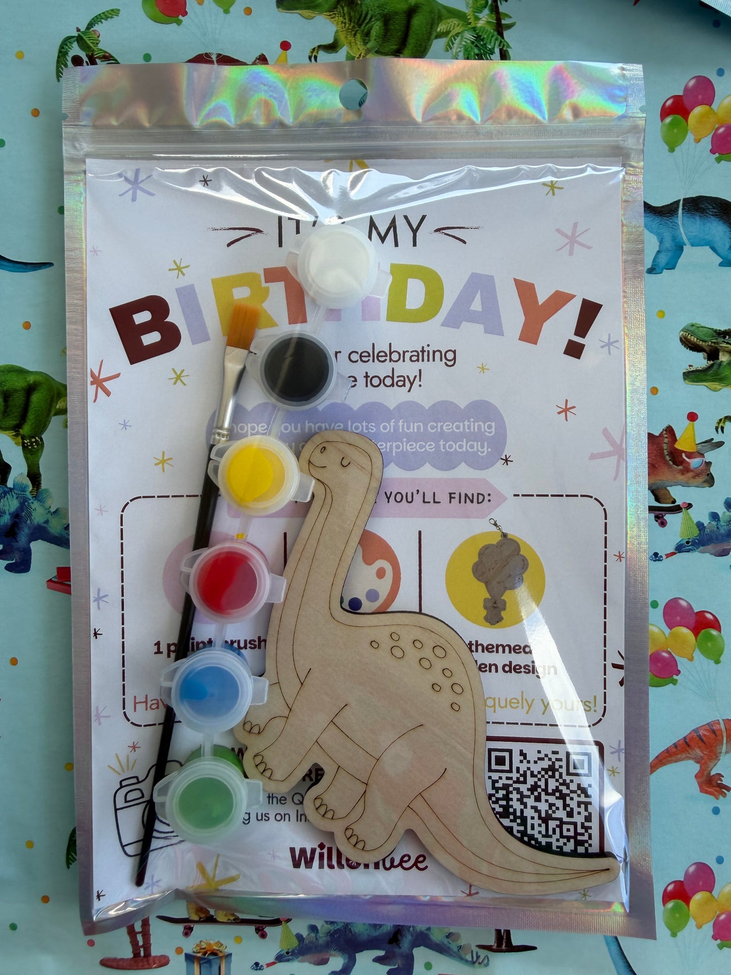 Dinosaur Themed Birthday Party Favours