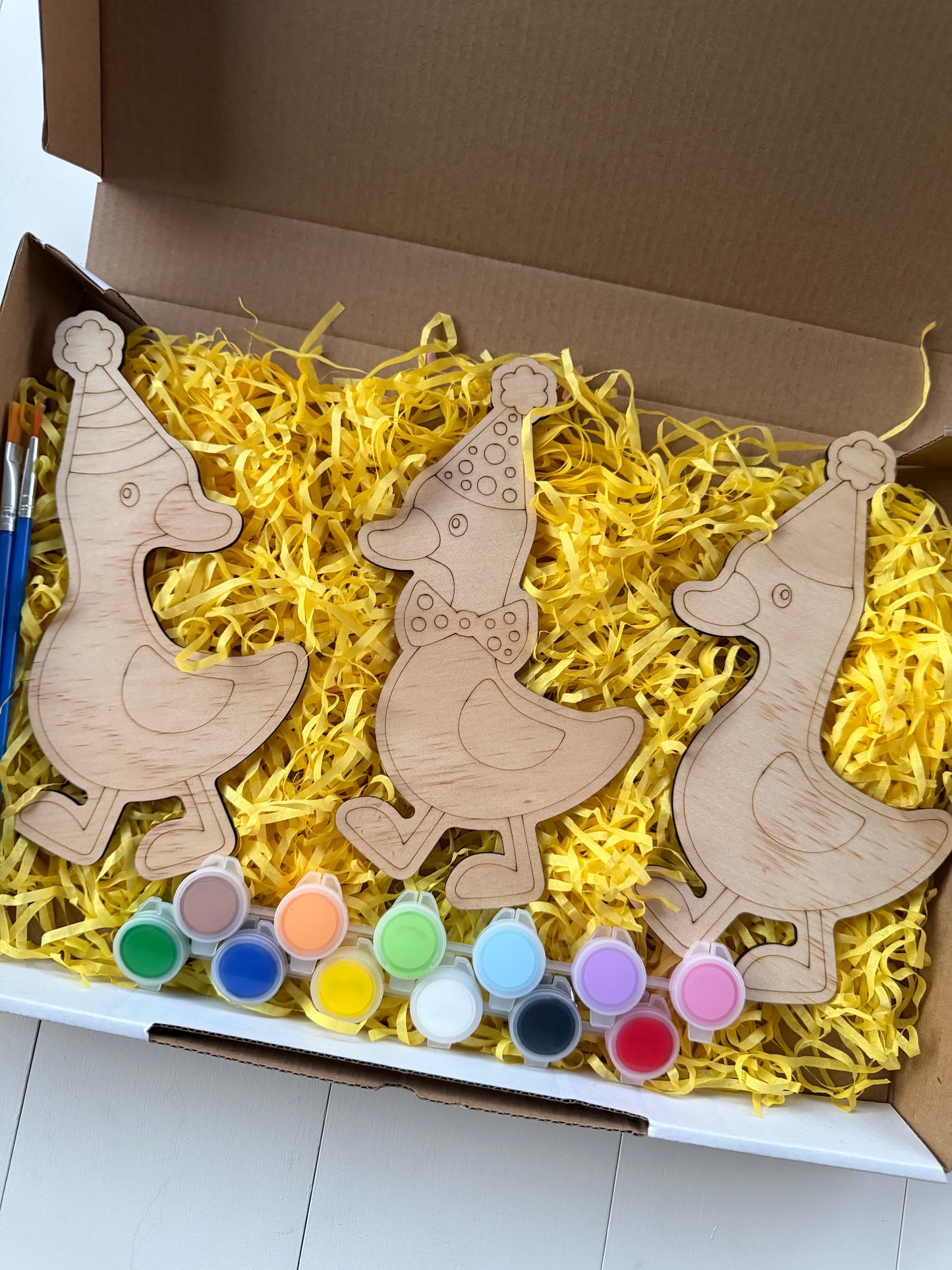 Silly Goose Wooden Painting Kit