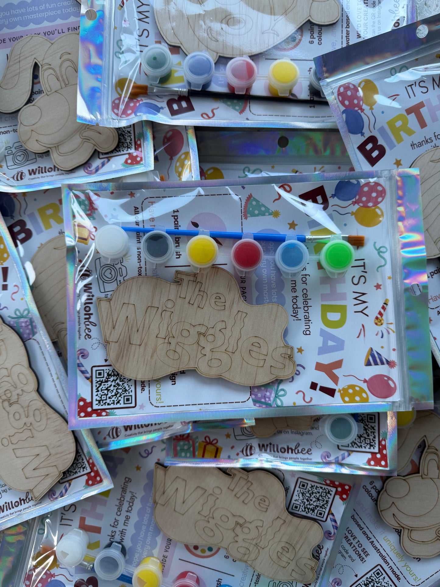 The Wiggles Themed Party Favours