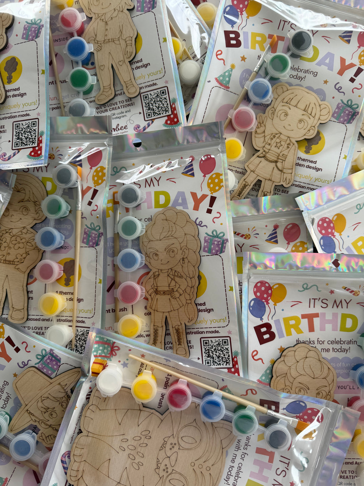 Hunters Inspired Party Favour Keyring