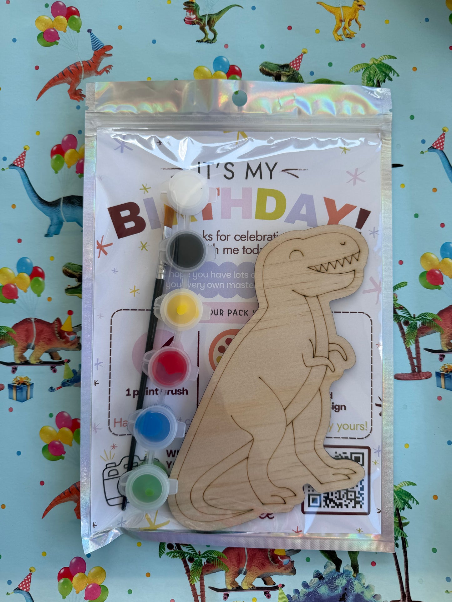 Dinosaur Themed Birthday Party Favours