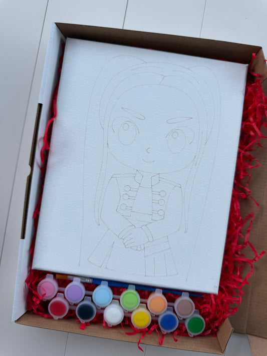 Mira (Kpop Demon Hunters) Inspired Painting Kit