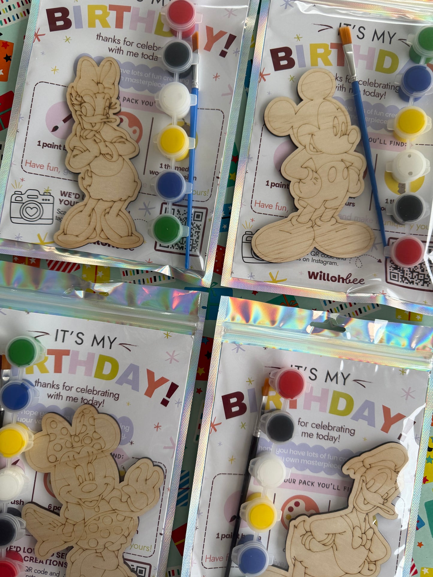 Mouse Themed Party Favours