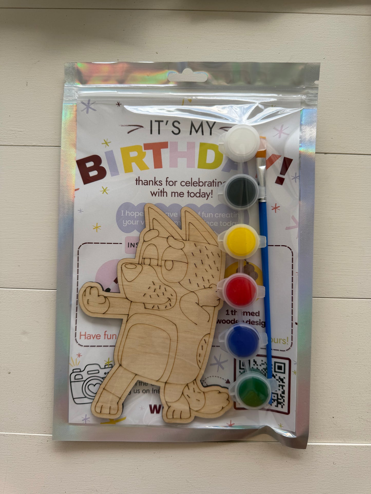 Blue Dog Inspired Party Favours