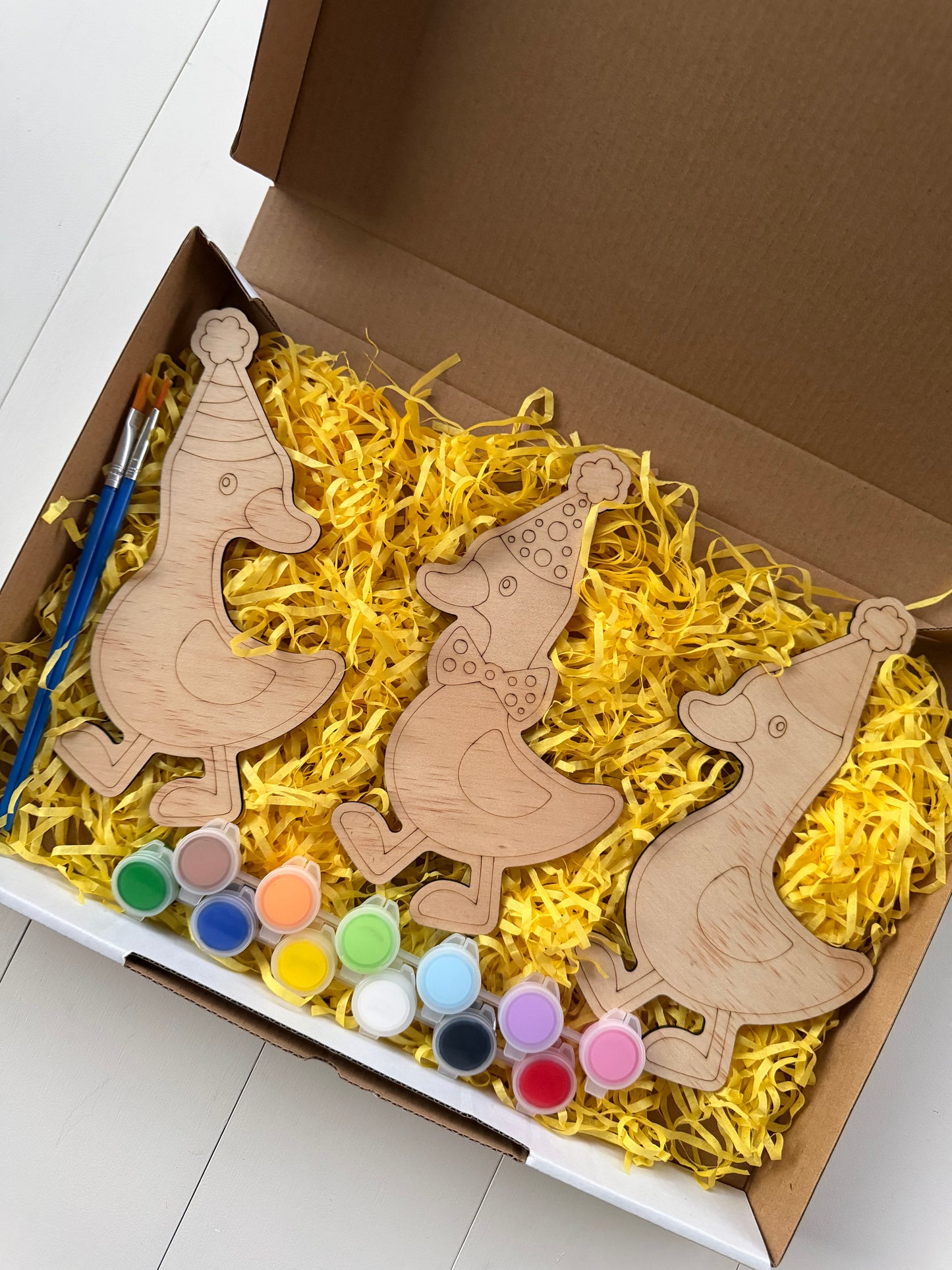 Silly Goose Wooden Painting Kit