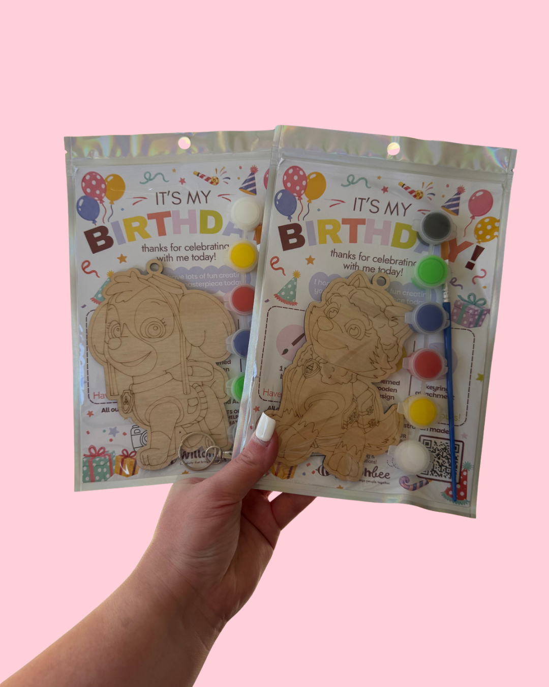 Adventure Pup's Themed Party Favours