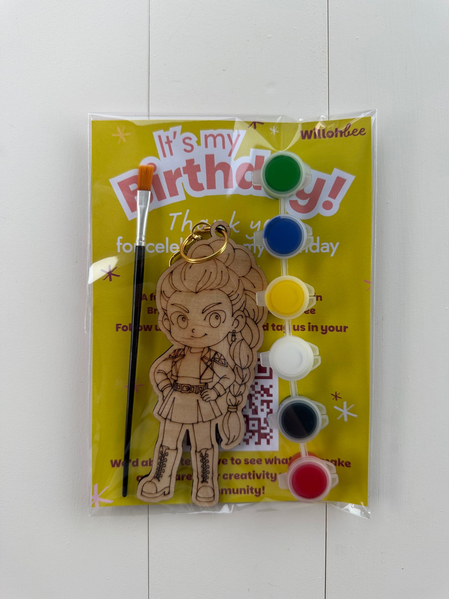 KPOP Demon Hunter Inspired Party Favour Keyring