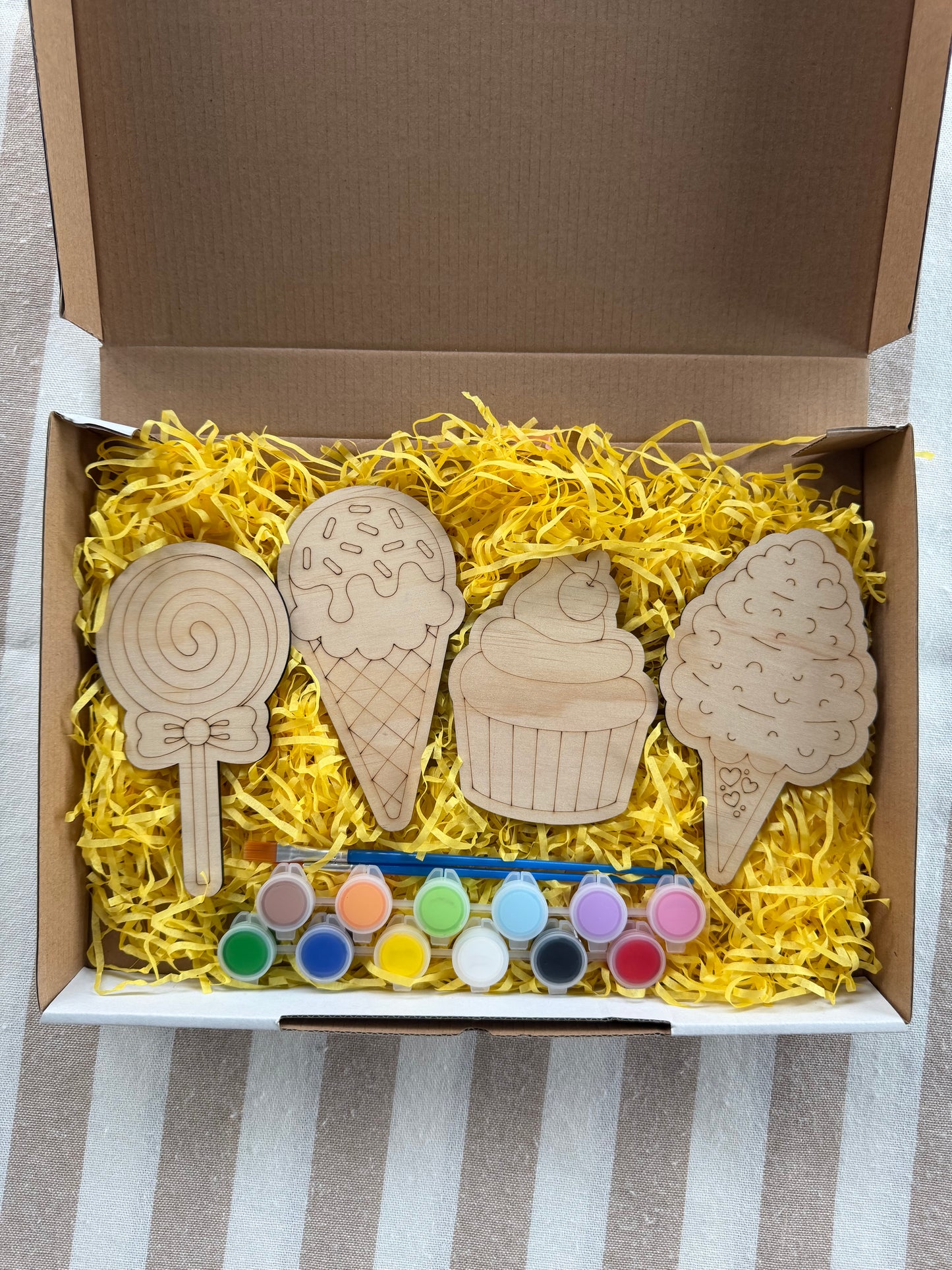 Sweet Treats Wooden Painting Set