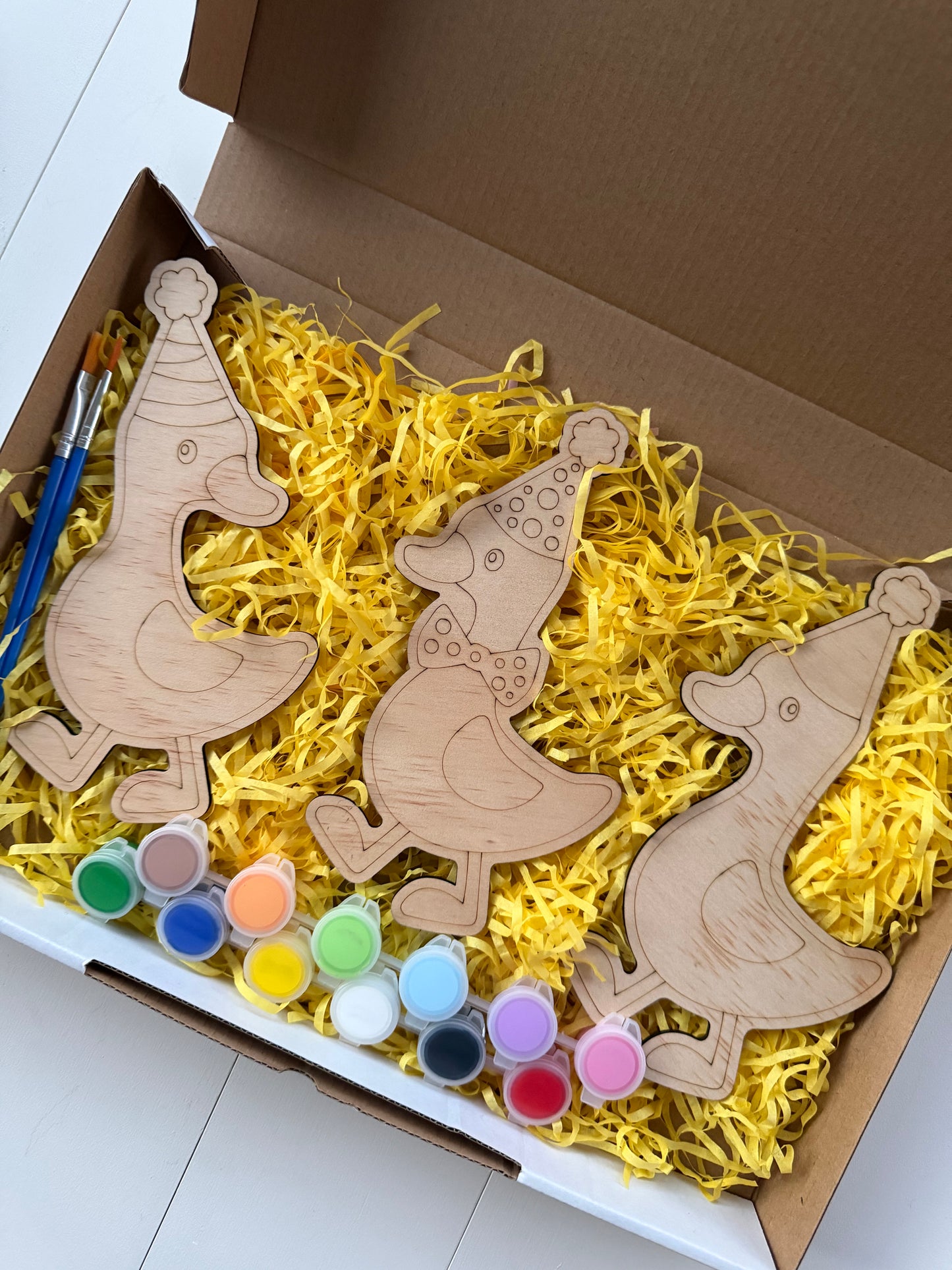 Silly Goose Wooden Painting Kit