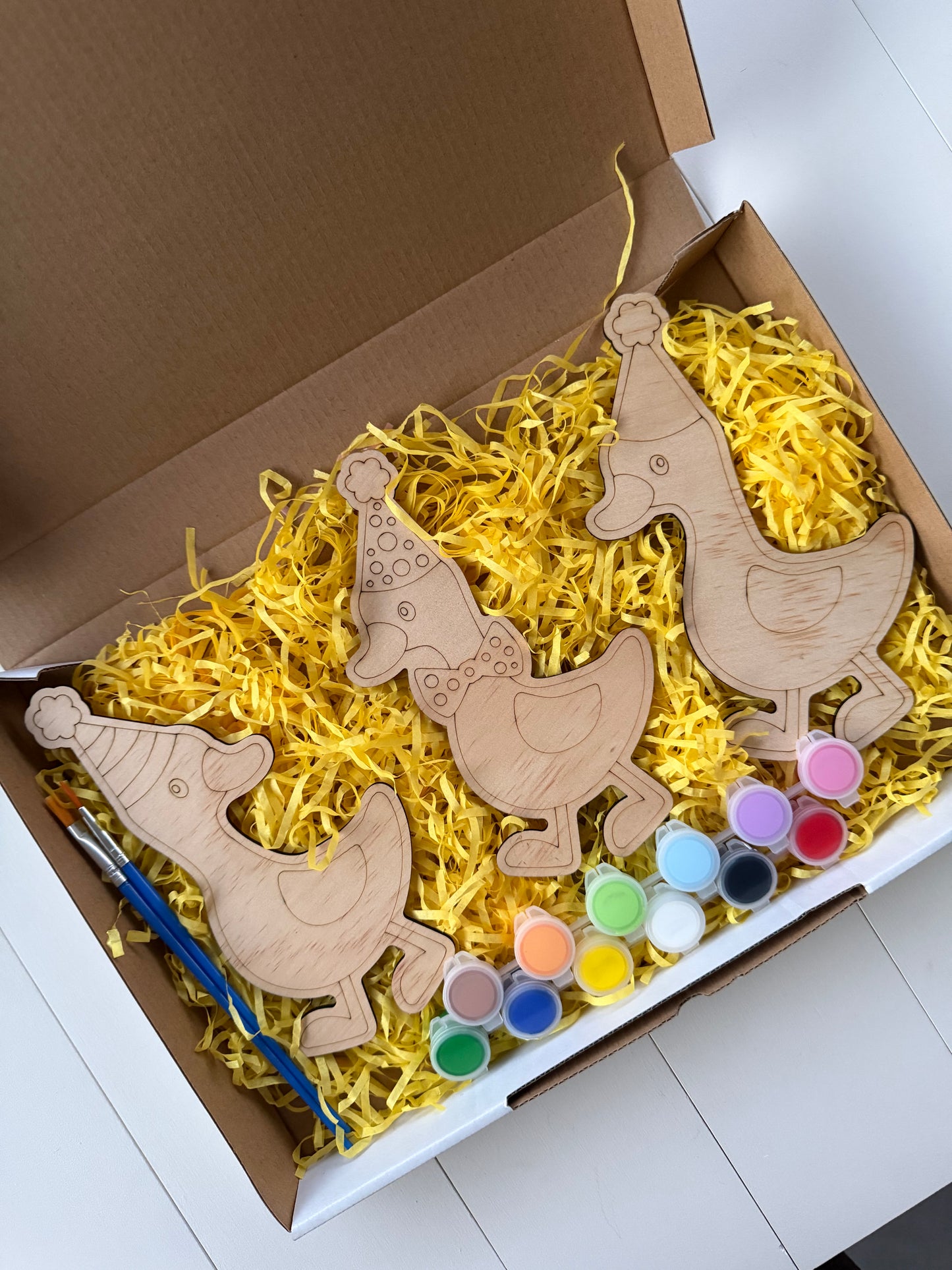 Silly Goose Wooden Painting Kit