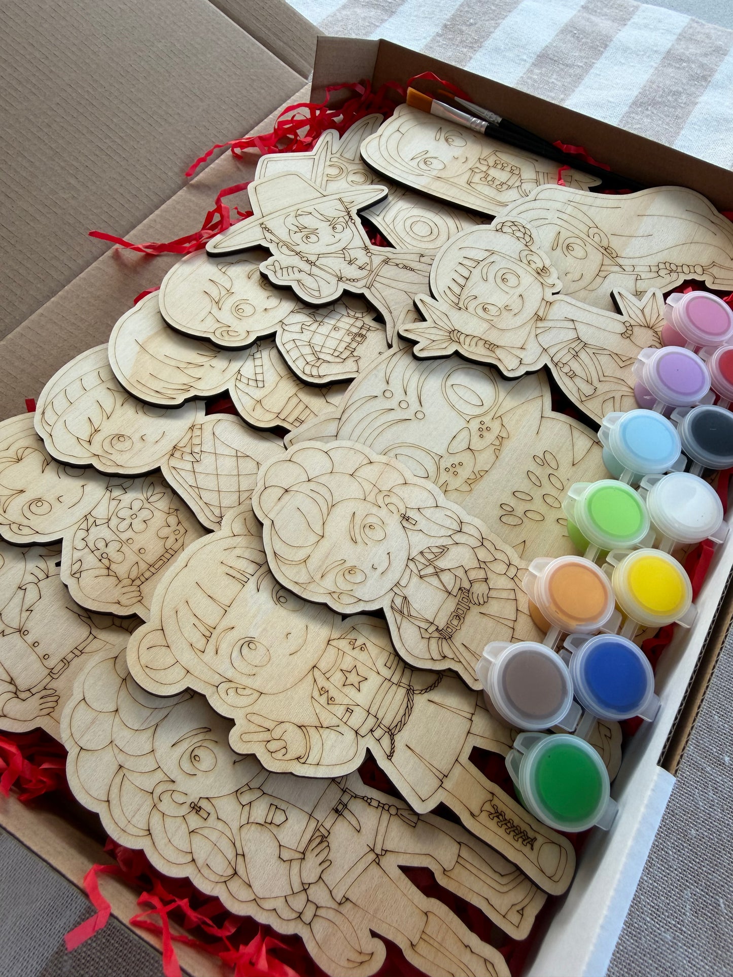 Hunter’s Inspired Kit: DIY Wooden Character Painting Set