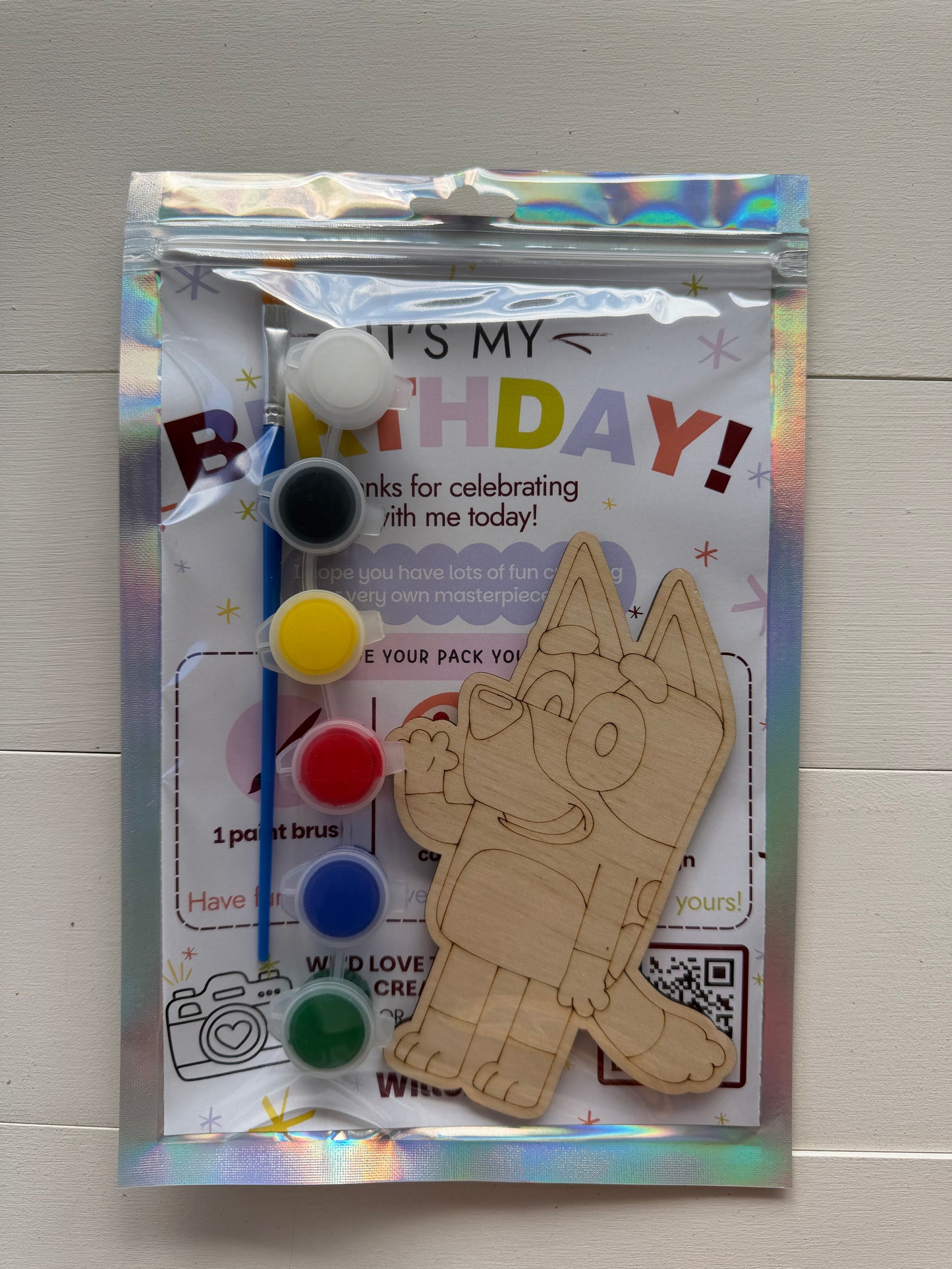 Blue Dog Inspired Party Favours