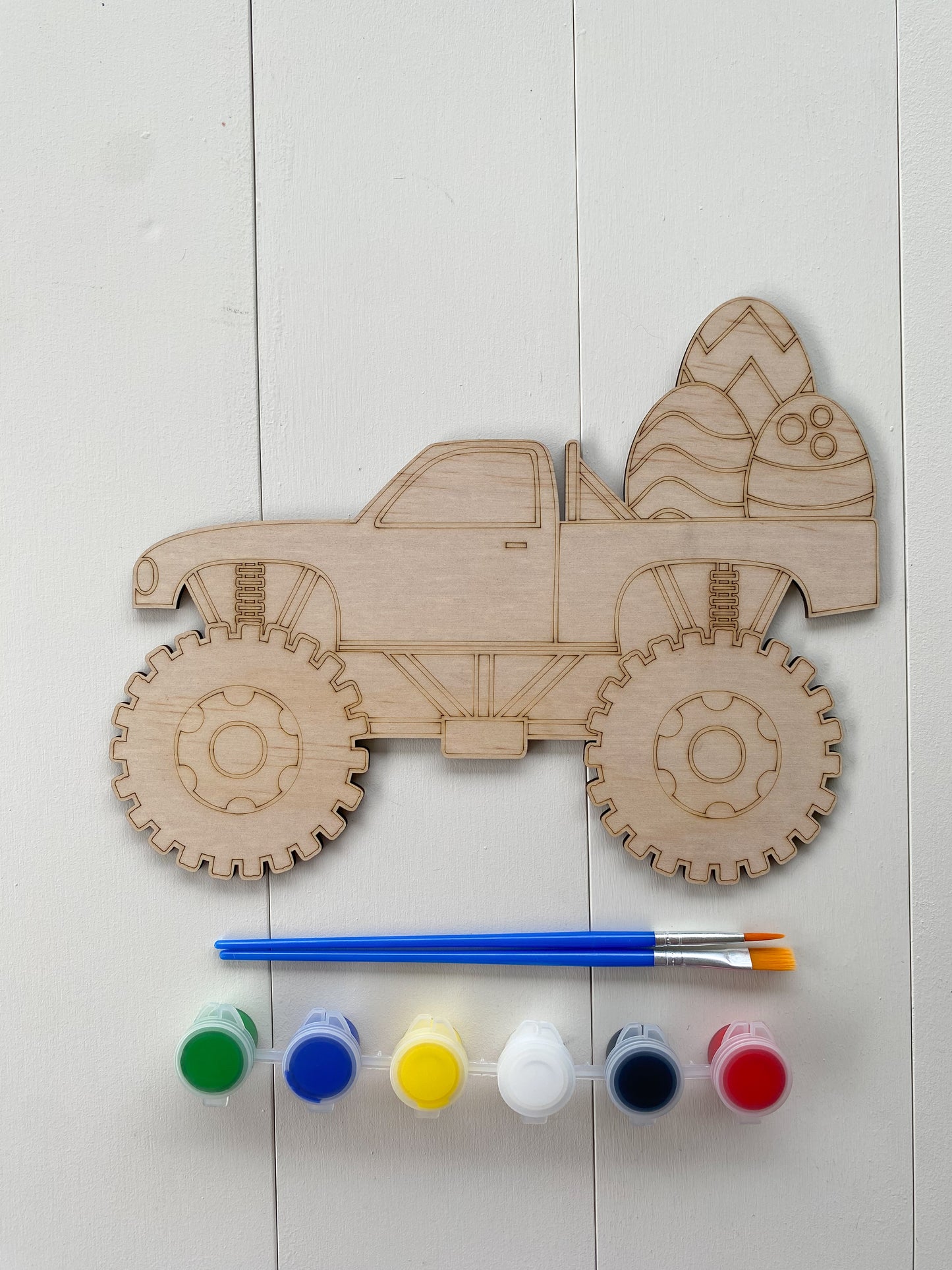 Easter Monster Truck Painting Kit