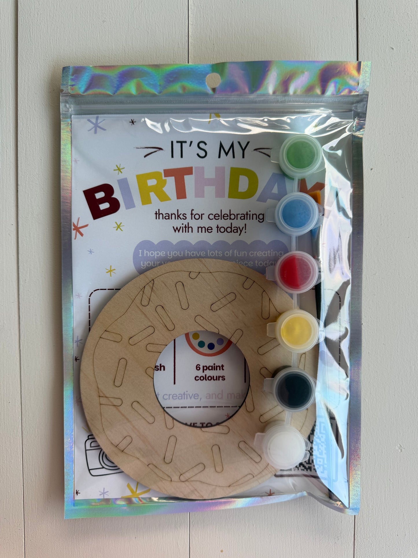 Doughnut Themed Party Favours