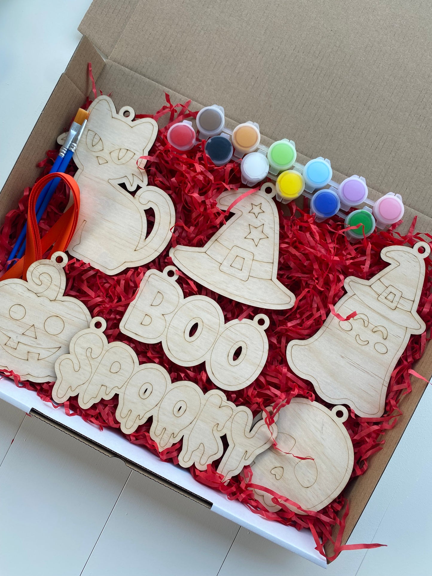 Halloween Wooden Painting Set