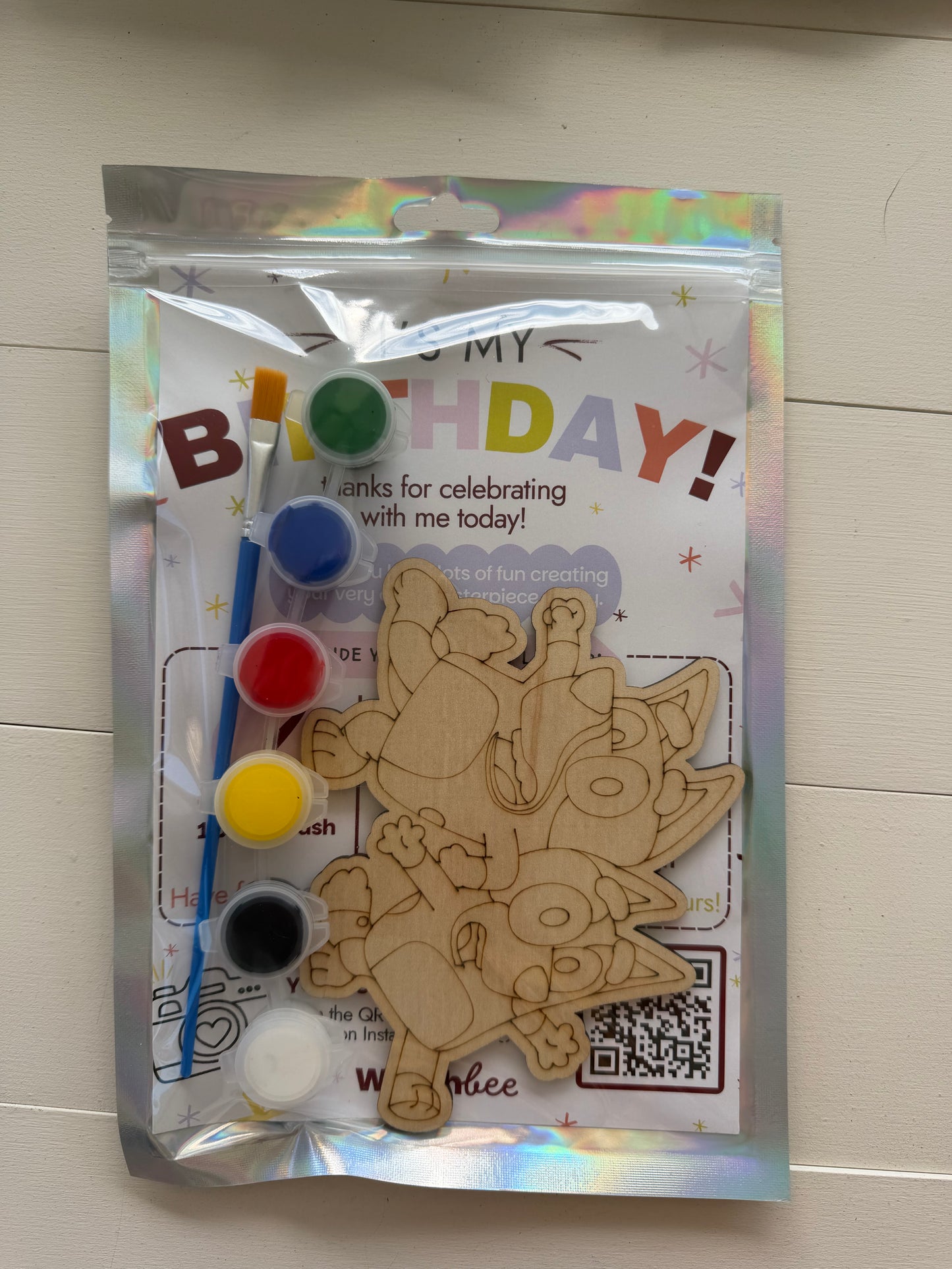 Blue Dog Inspired Party Favours