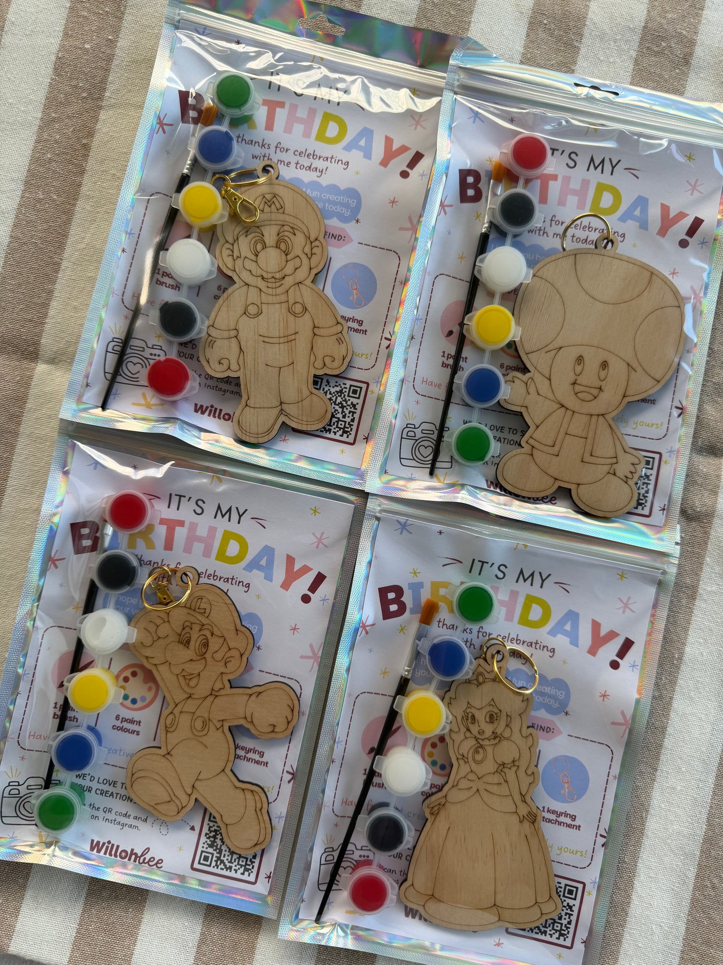 Plumber Friends Themed Party Favours