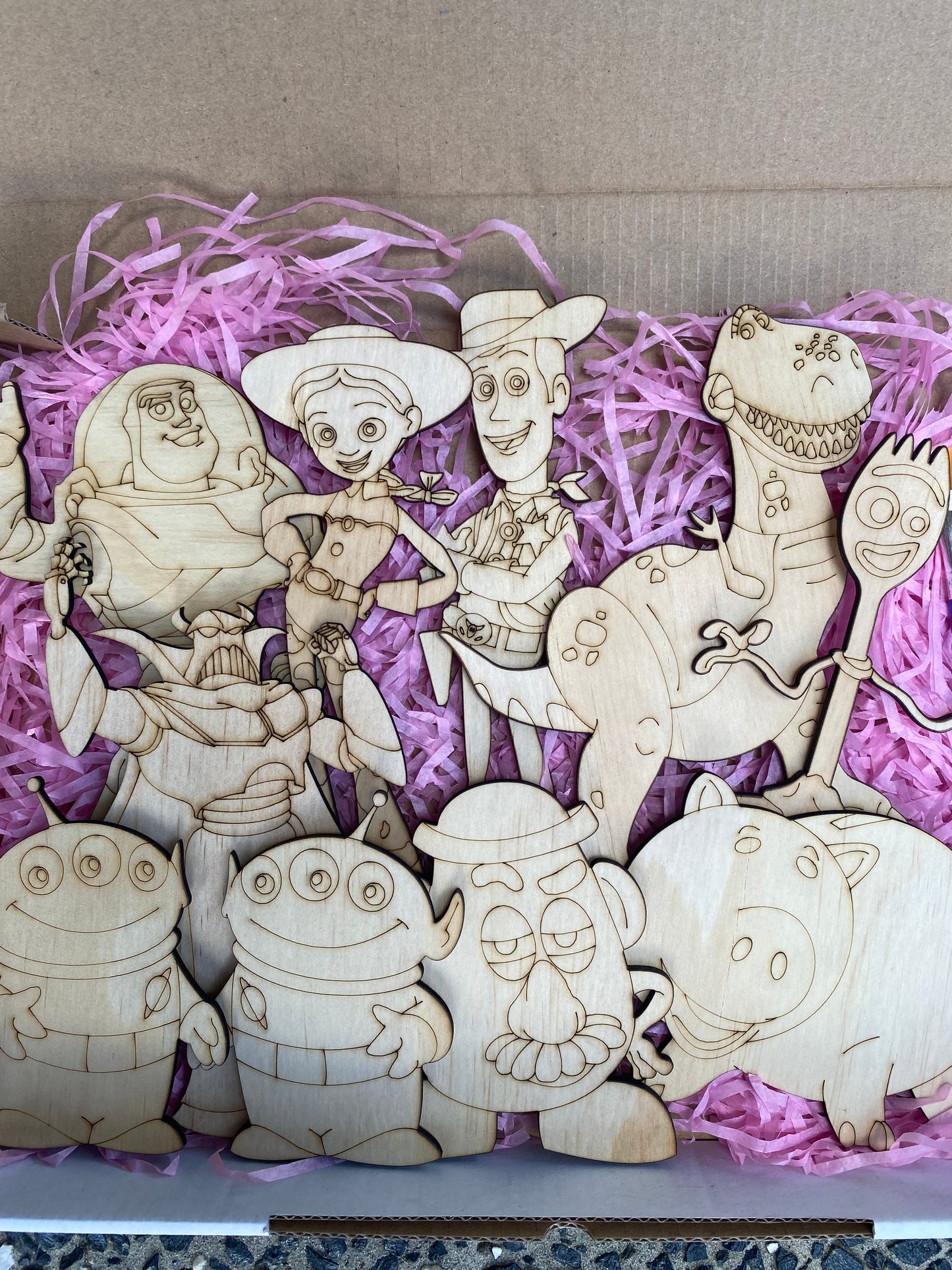 Toy Story Inspired Wooden Painting Kit