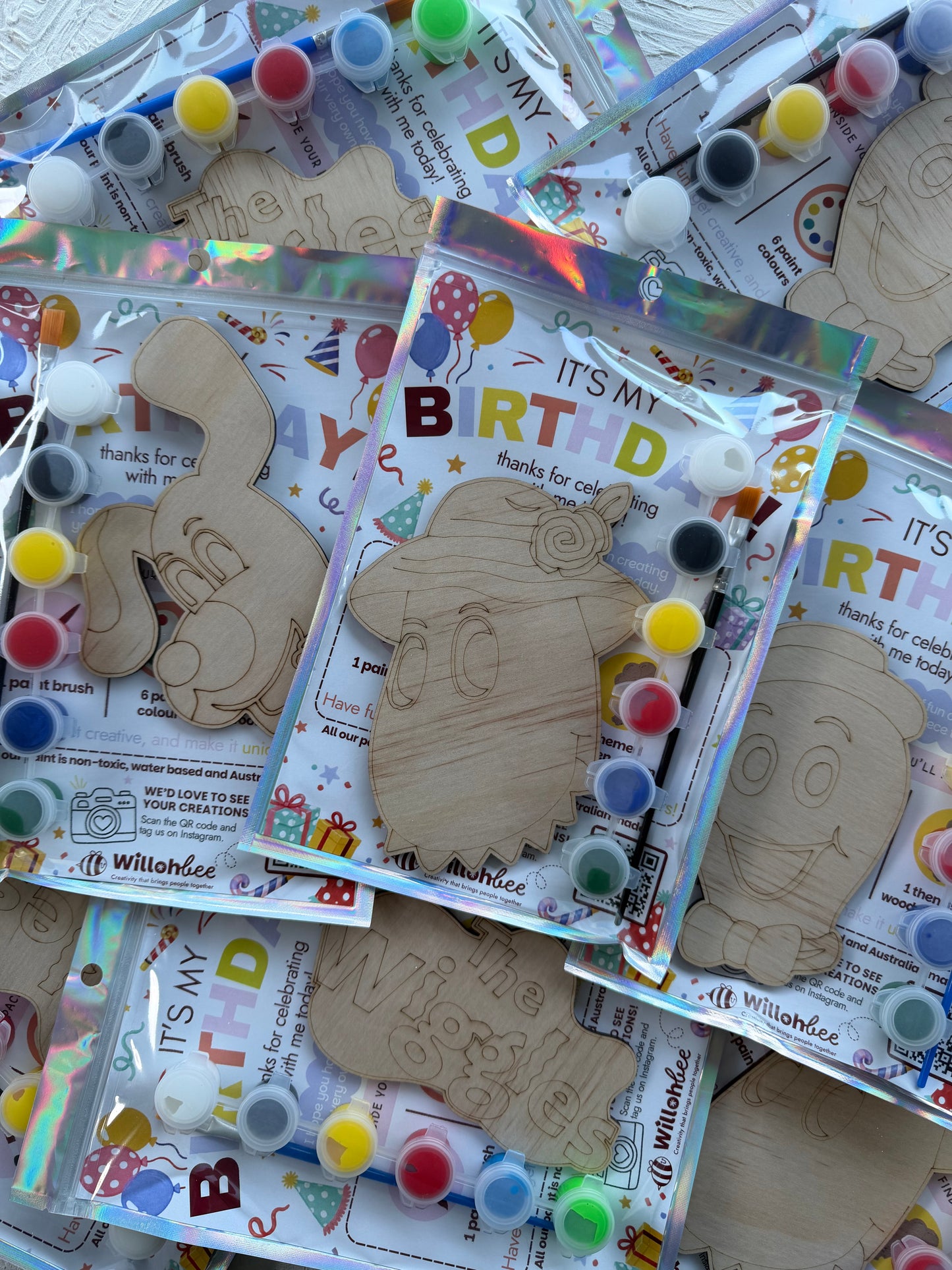The Wiggles Themed Party Favours