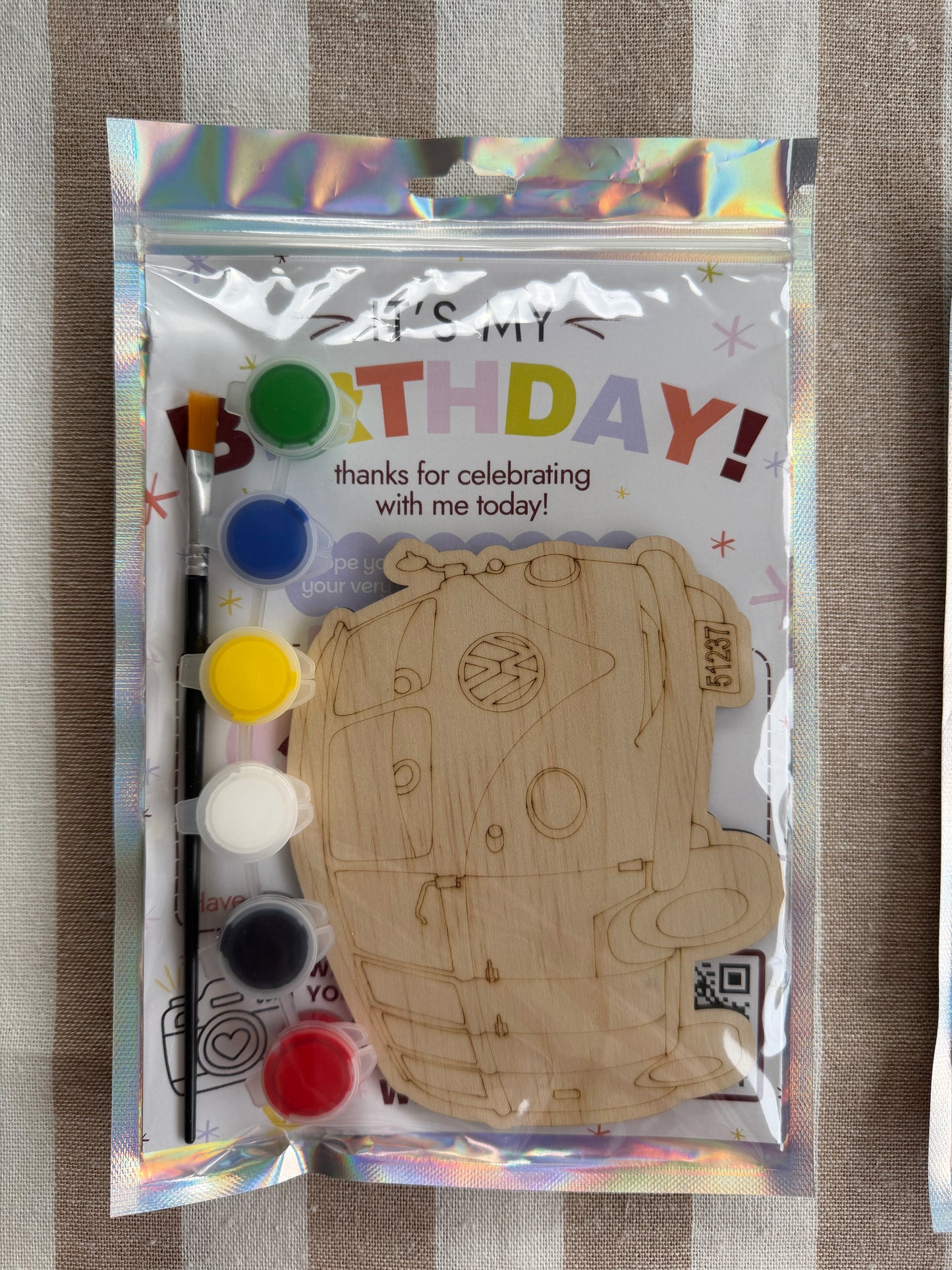 Lightning and Friends themed Party Favours