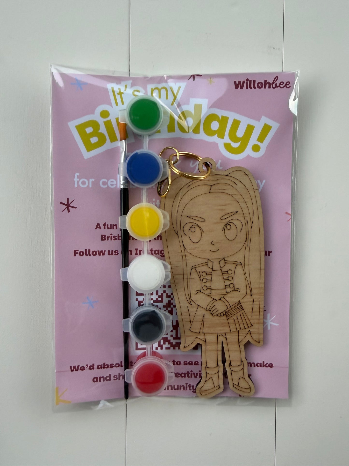 KPOP Demon Hunter Inspired Party Favour Keyring