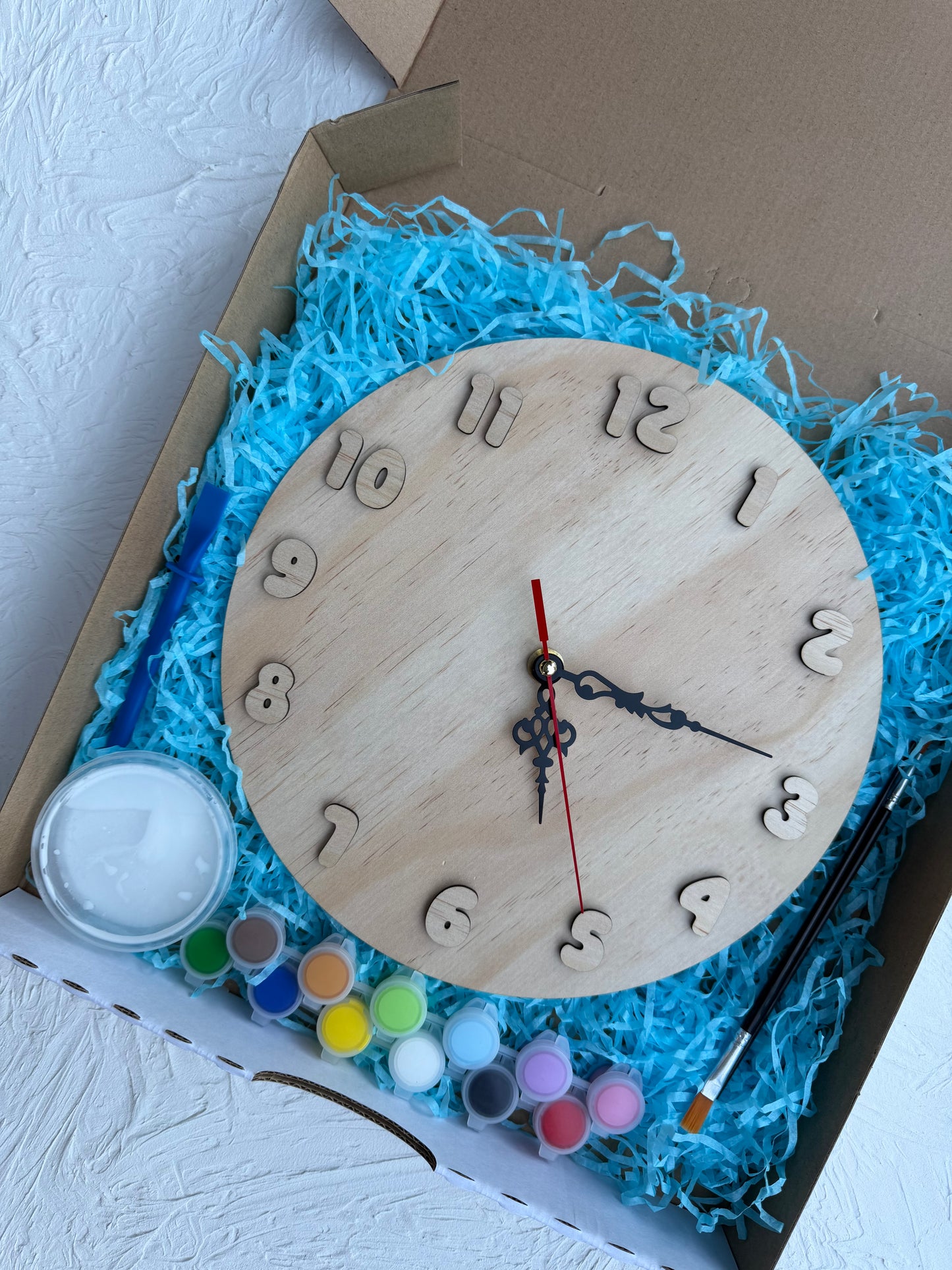 Wooden DIY Clock Kit