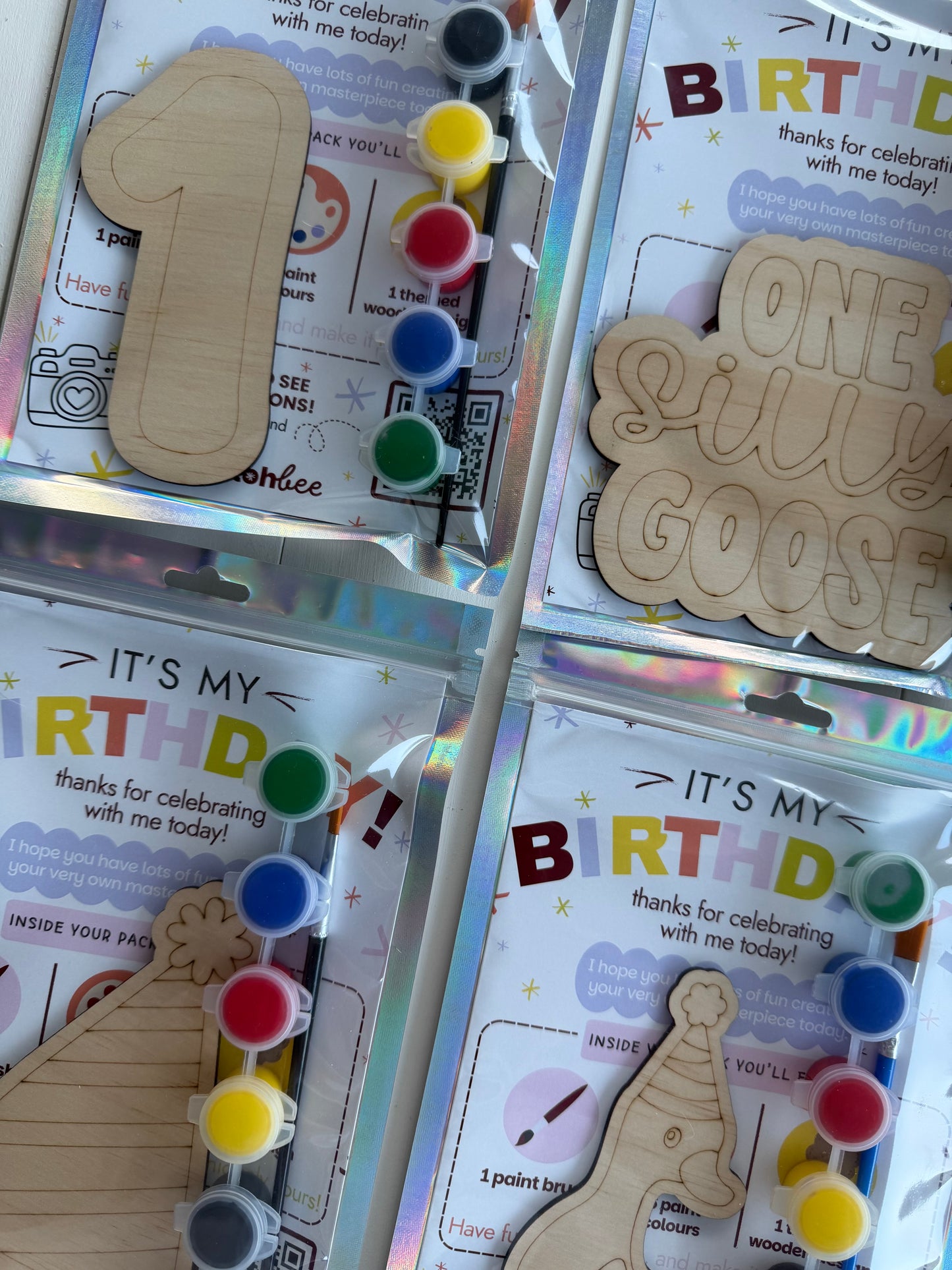 One Silly Goose Themed Party Favours