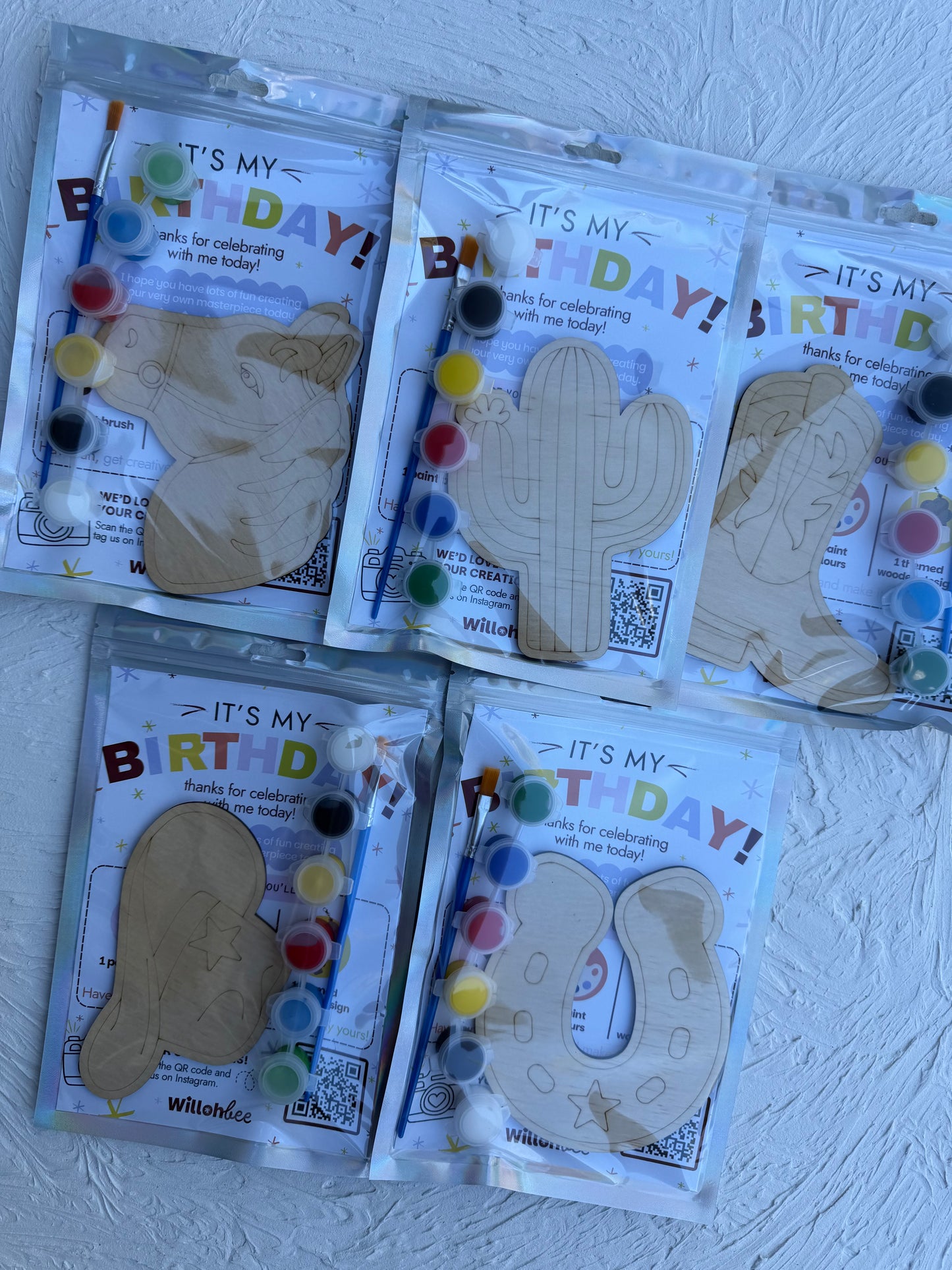Rodeo Themed Party Favours