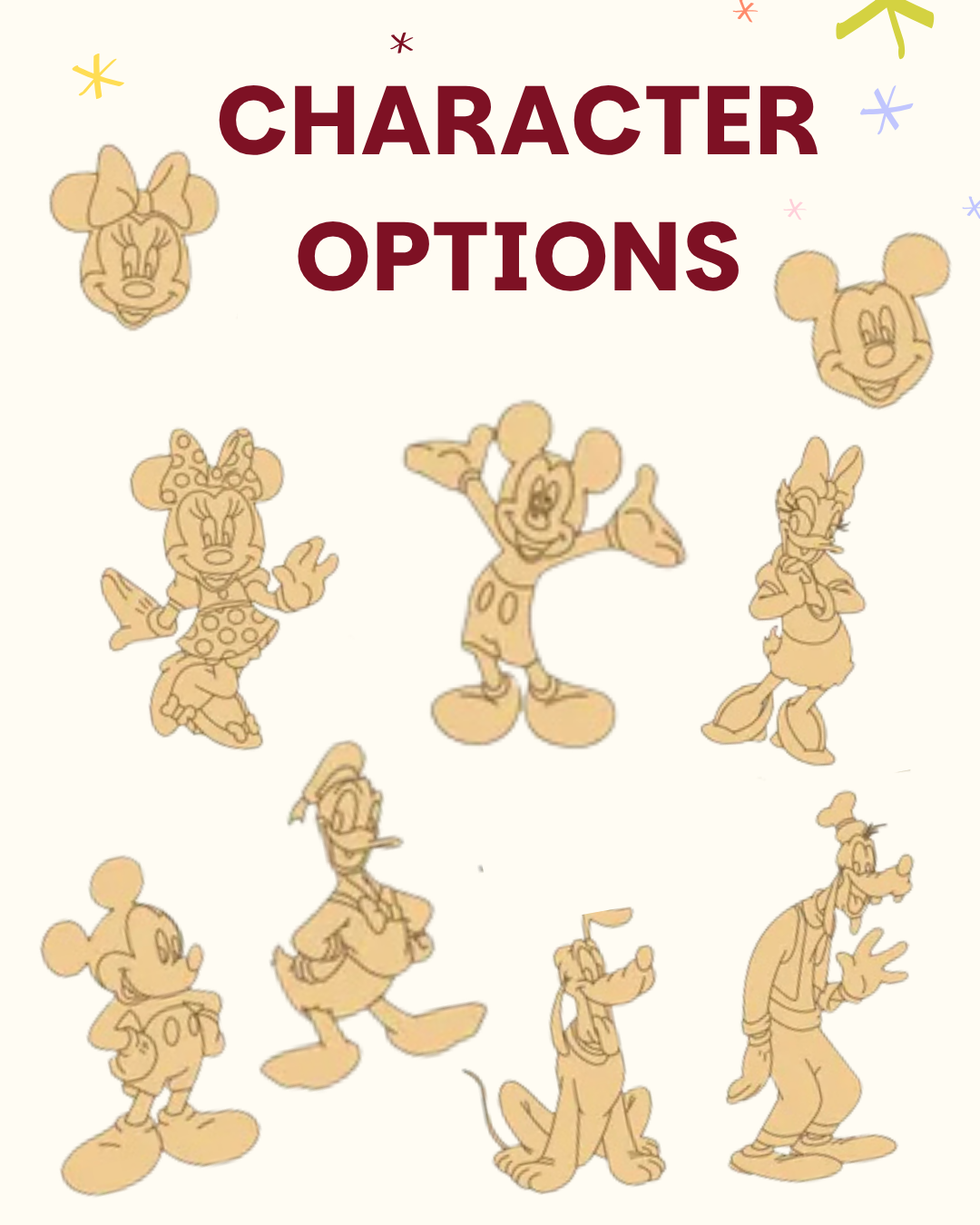 Mouse Themed Party Favours