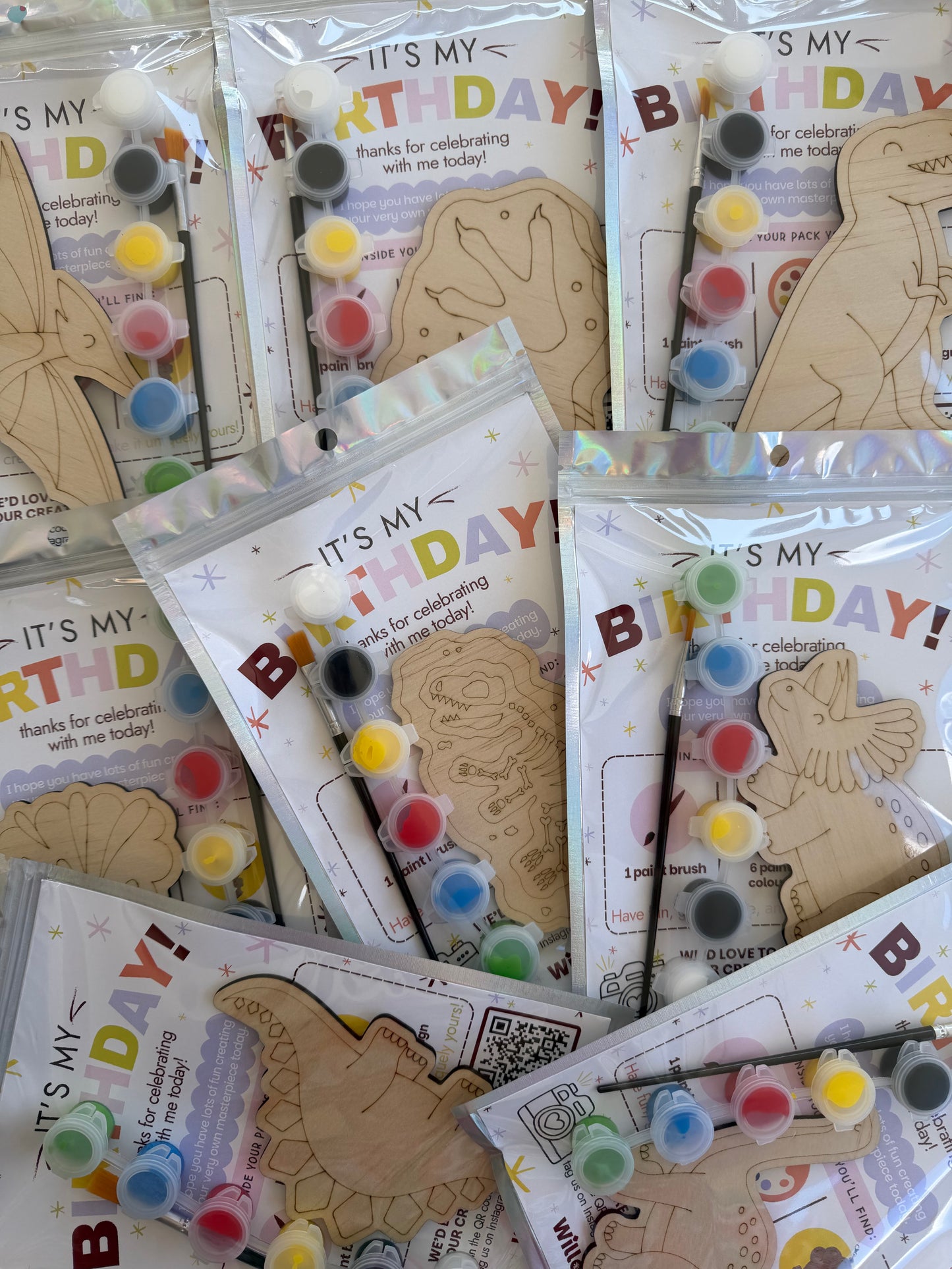 Dinosaur Themed Birthday Party Favours