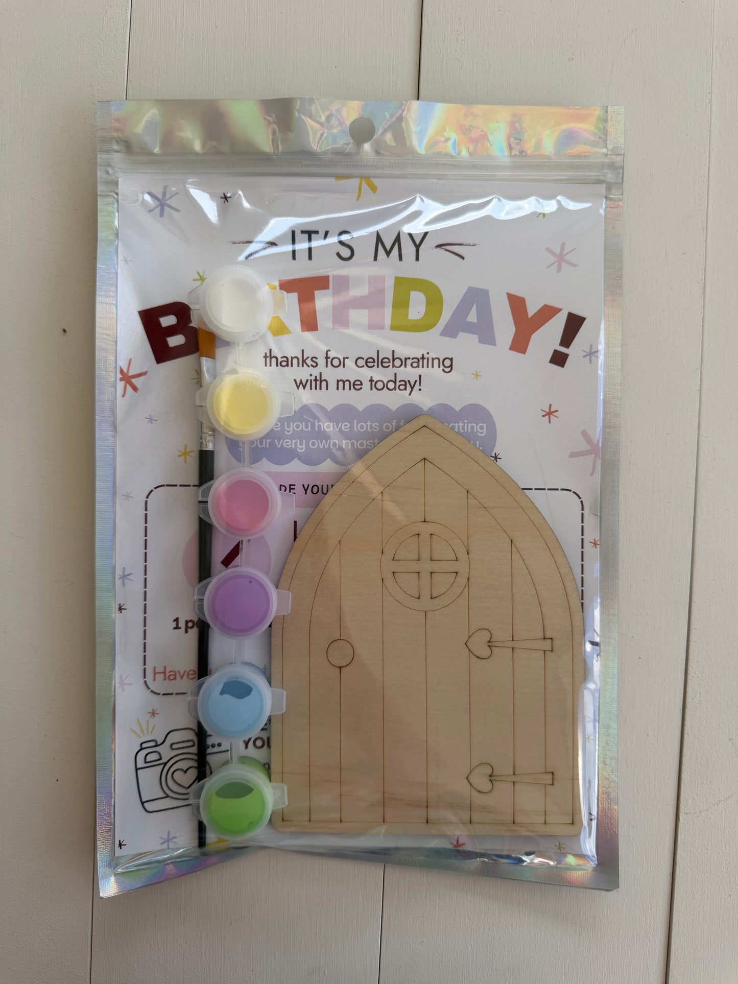 Fairy Themed Birthday Party Favours