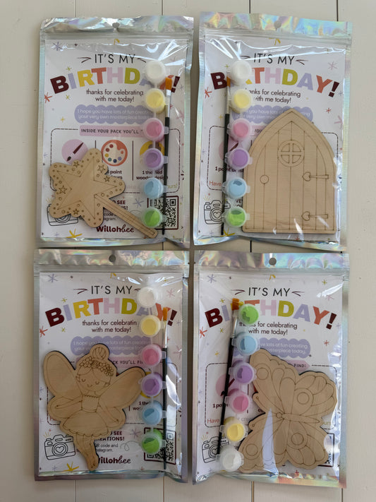 Fairy Themed Birthday Party Favours