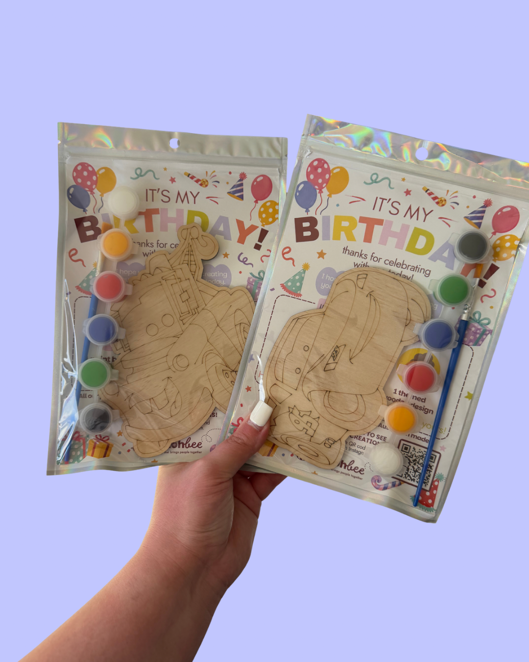 Lightning and Friends themed Party Favours