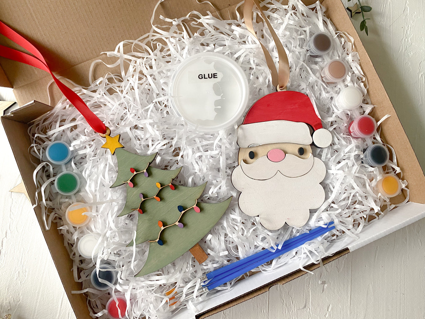 Wooden Christmas Ornament DIY Kits